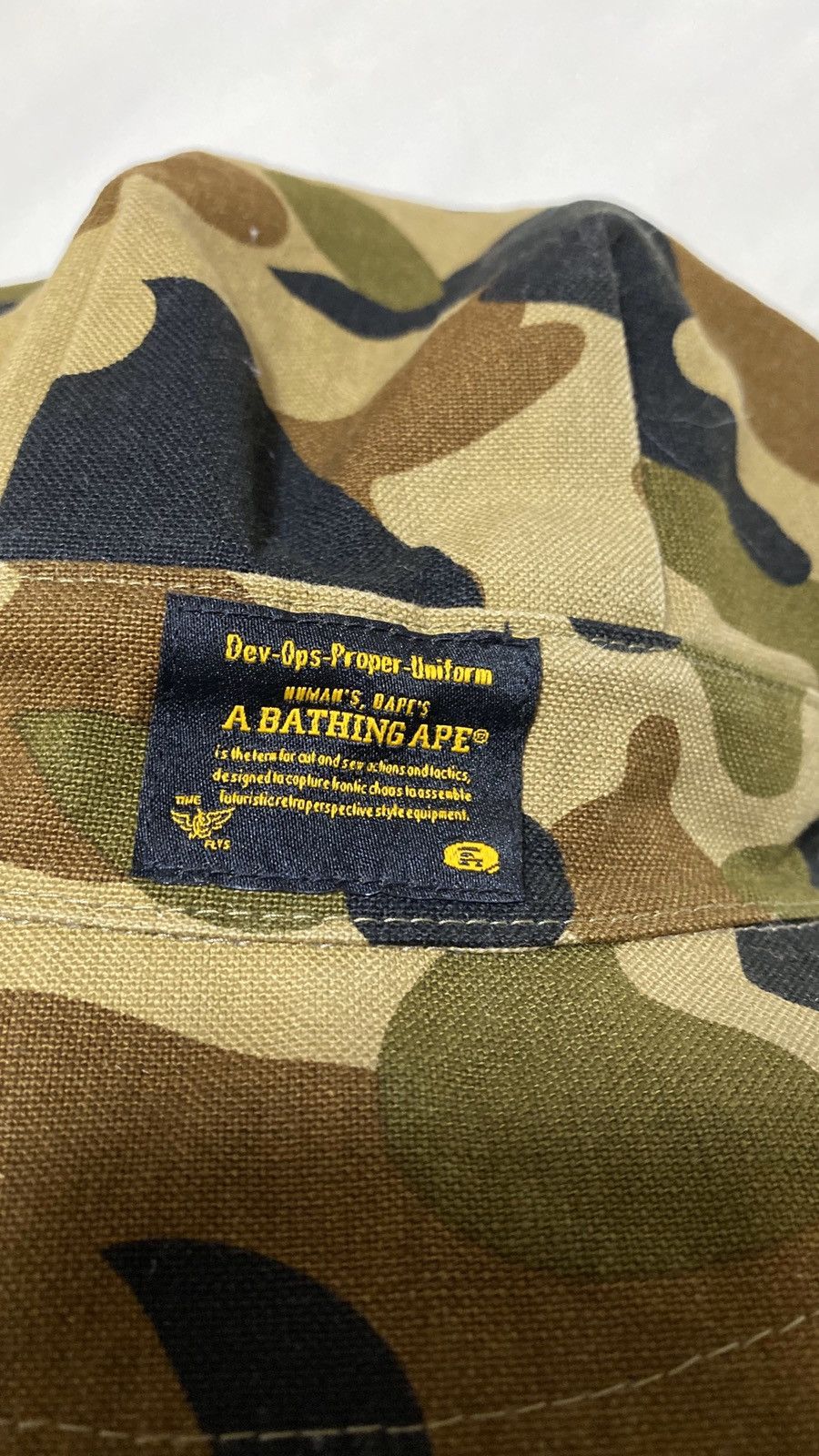 Bape A Bathing Ape camo hat Size ONE SIZE - 3 Thumbnail