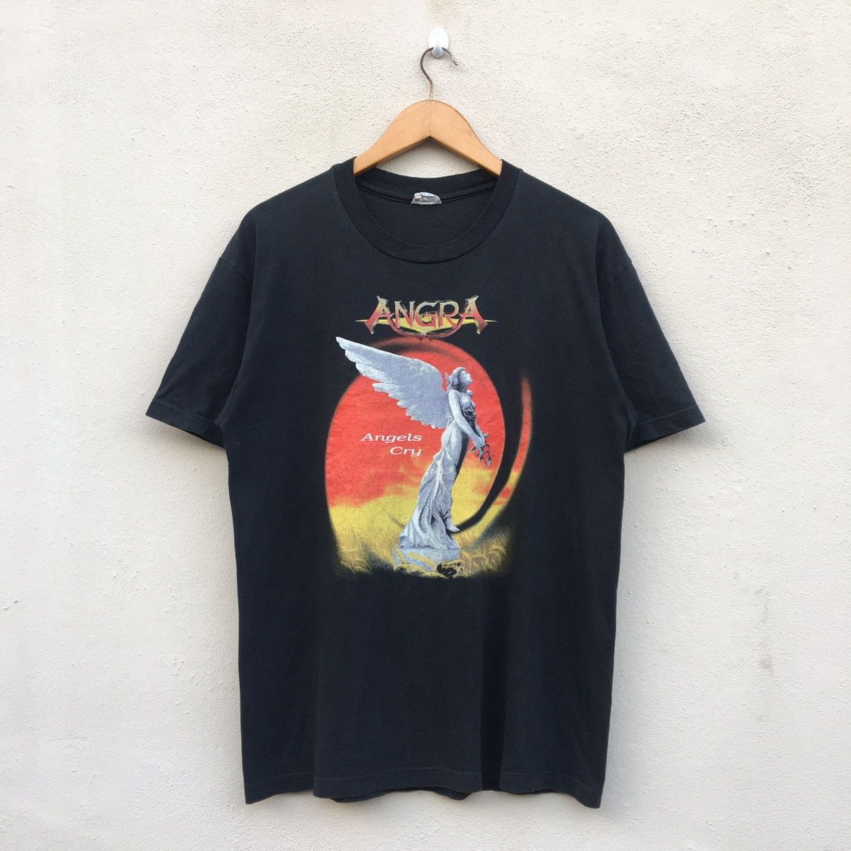 RARE‼️Vintage ANGRA ANGELS CRY BAND T-shirt