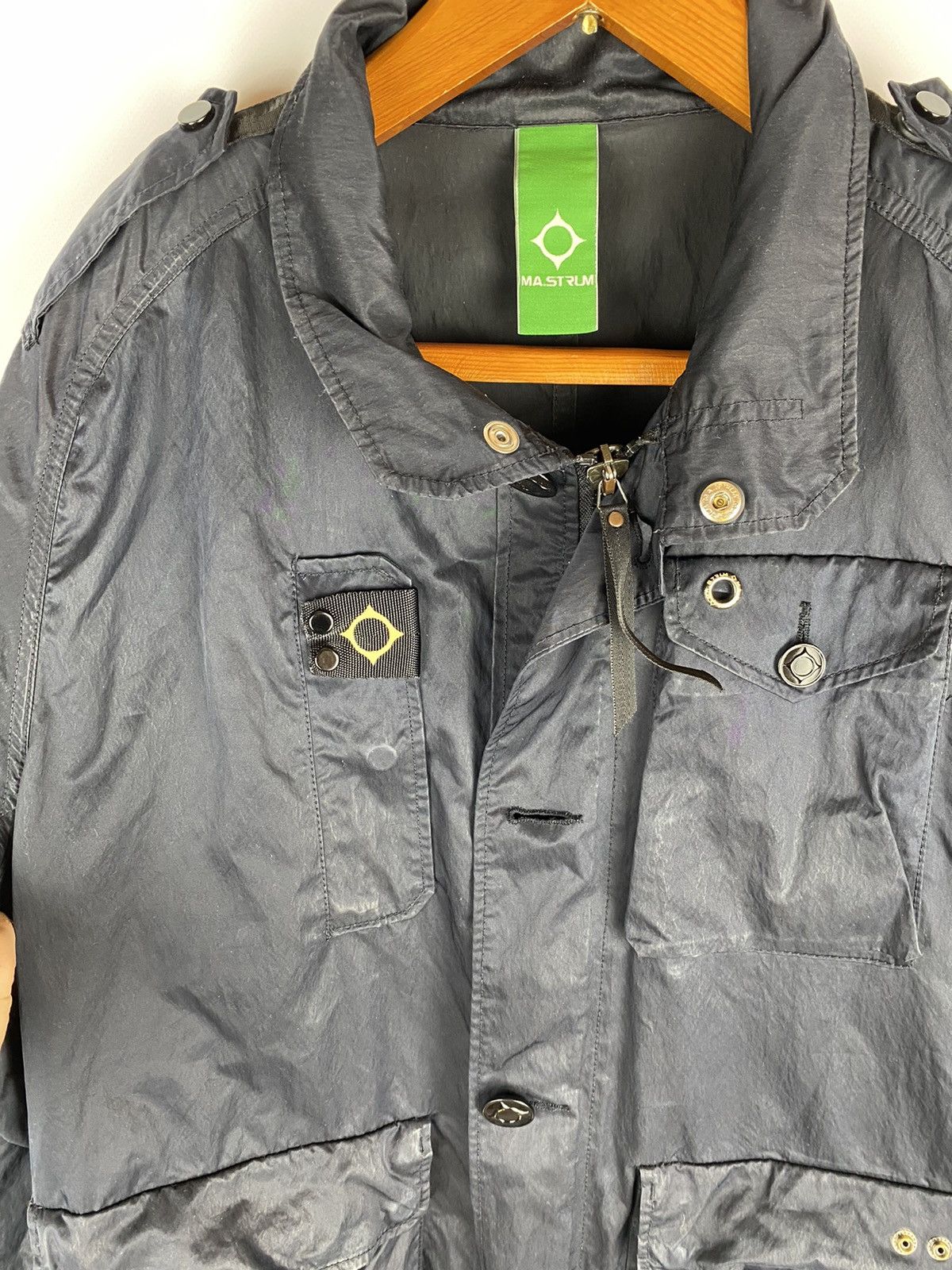 MA.STRUM Ma Strum Massimo Osti Archive Navy Jacket Size L Size US L / EU 52-54 / 3 - 3 Thumbnail