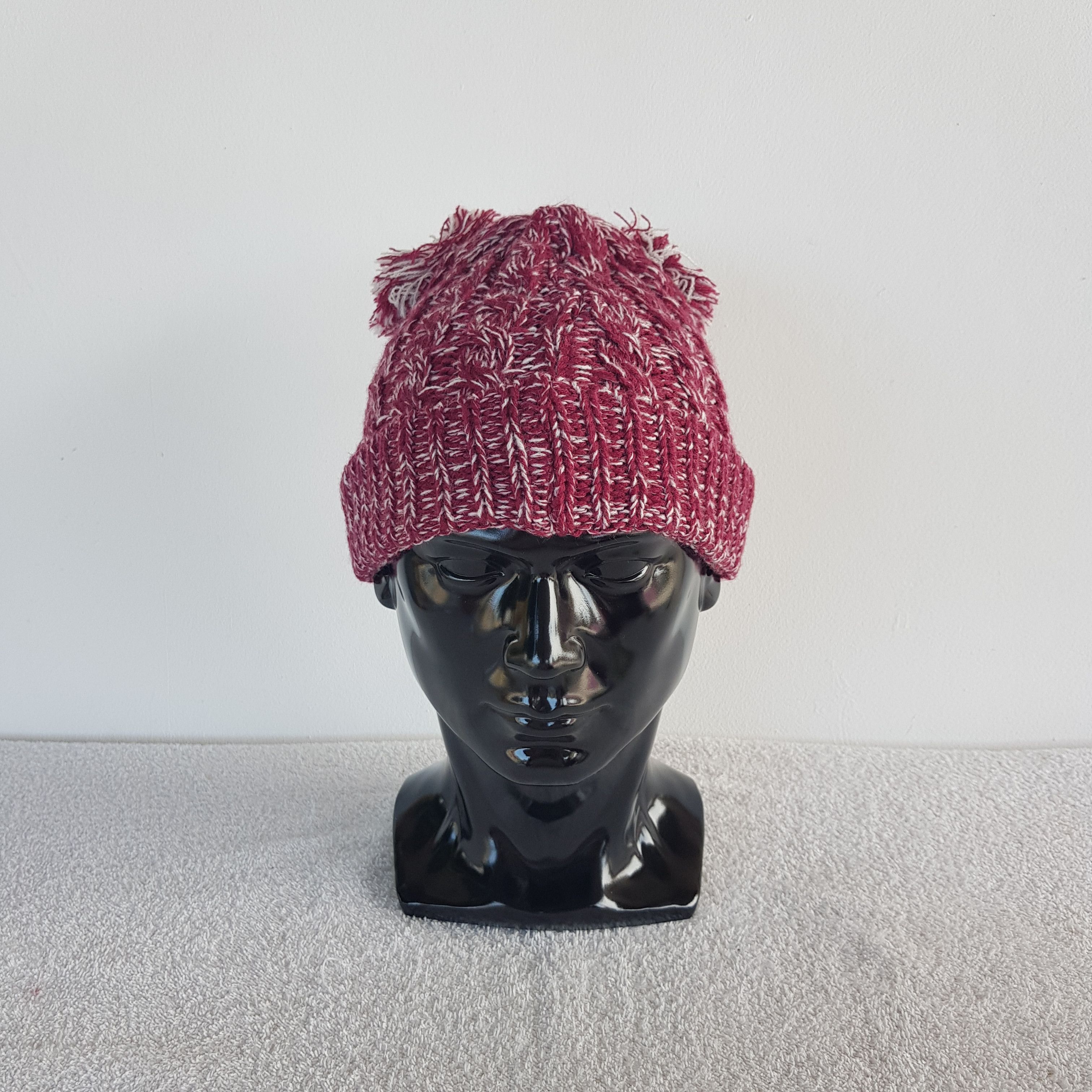 Japanese Brand × Vintage Japanese Knitted Beanie Snow Cap Jose Wong Hats - AC10244. Size ONE SIZE - 2 Thumbnail