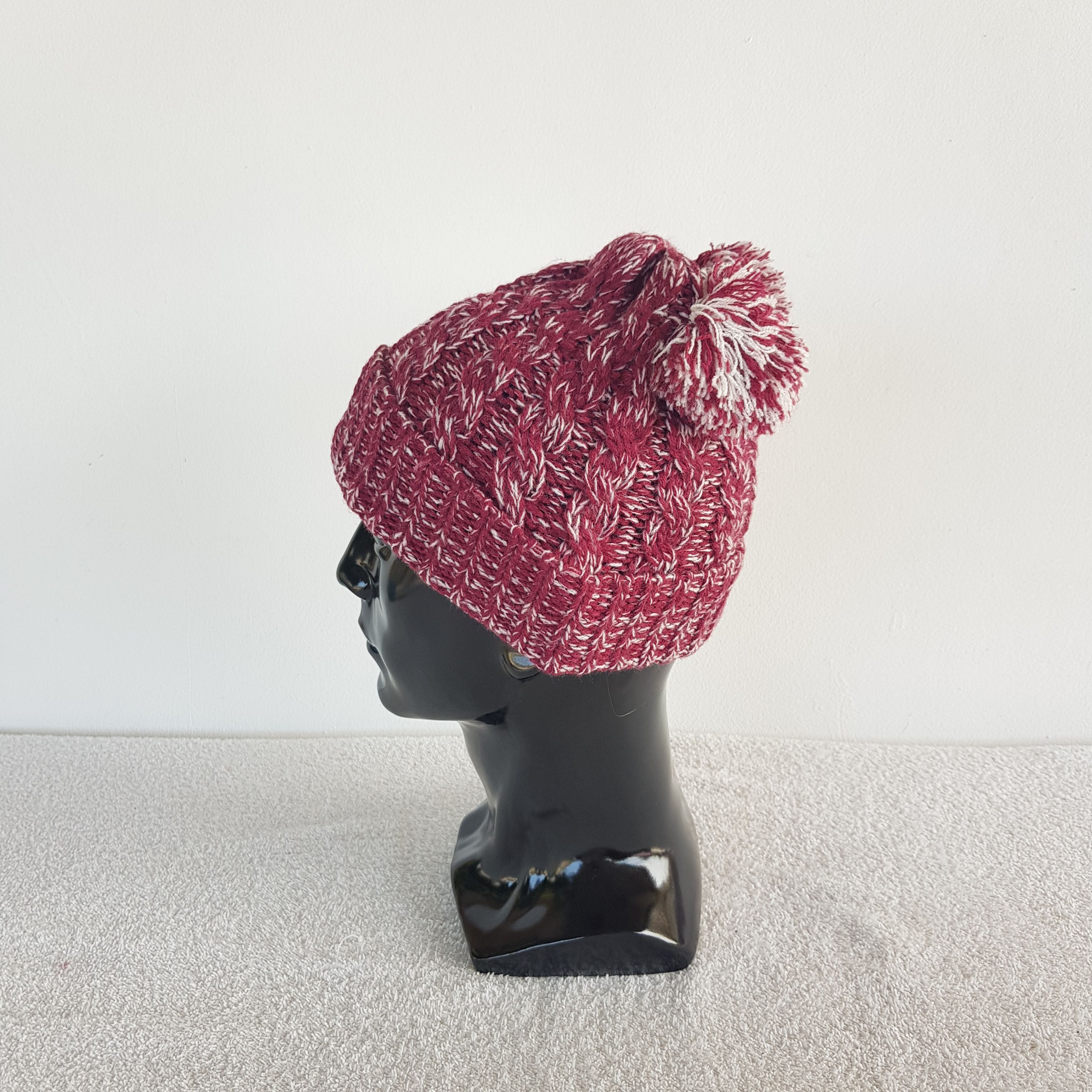 Japanese Brand × Vintage Japanese Knitted Beanie Snow Cap Jose Wong Hats - AC10244. Size ONE SIZE - 5 Thumbnail