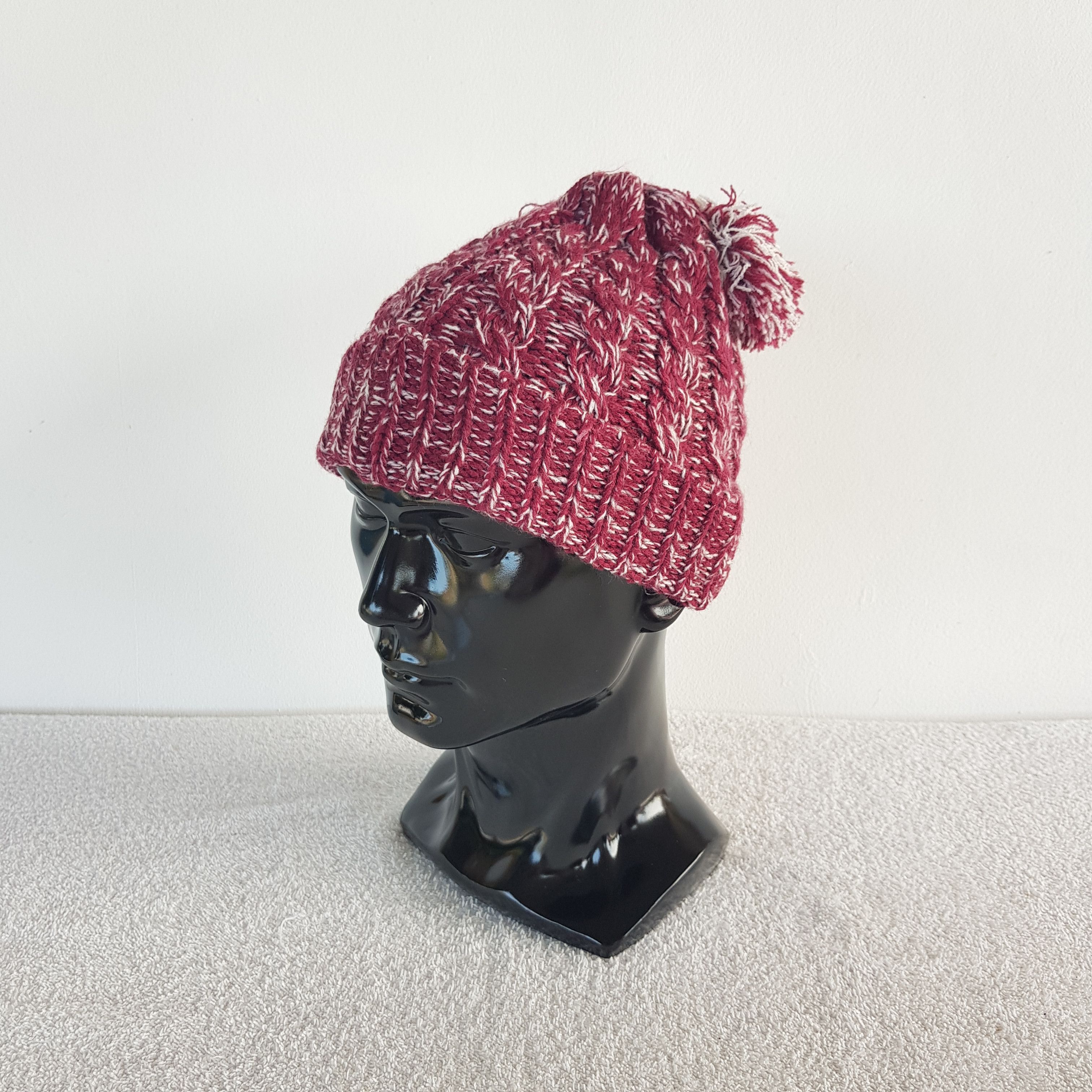 Japanese Brand × Vintage Japanese Knitted Beanie Snow Cap Jose Wong Hats - AC10244. Size ONE SIZE - 1 Thumbnail