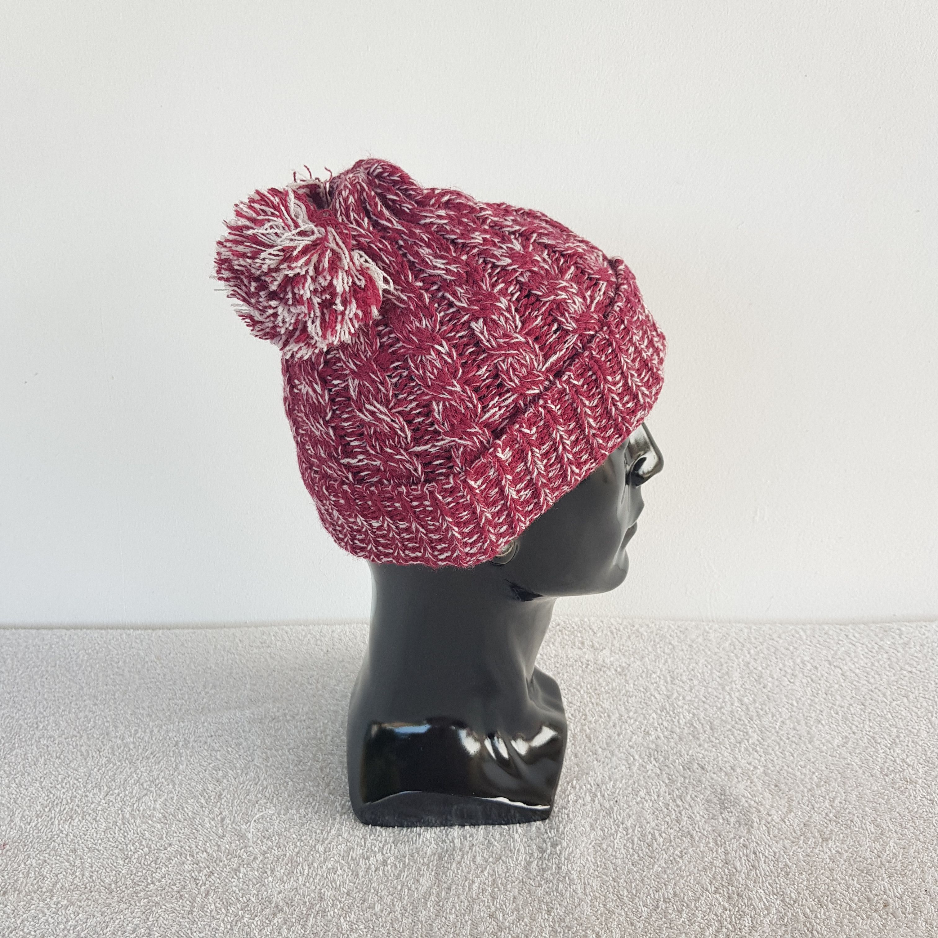 Japanese Brand × Vintage Japanese Knitted Beanie Snow Cap Jose Wong Hats - AC10244. Size ONE SIZE - 3 Thumbnail