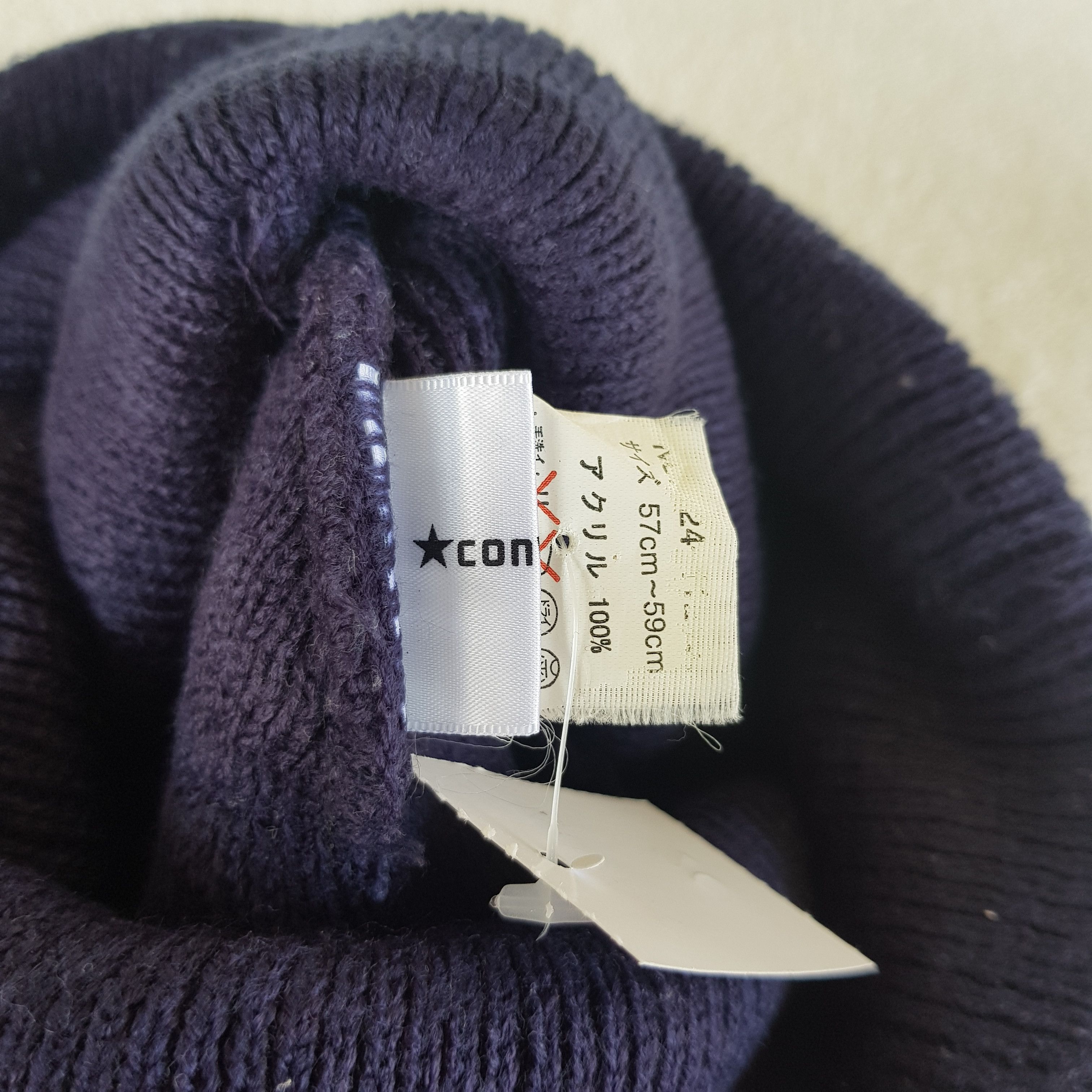 Vintage Vintage Converse Hats Converse Beanie Snow Cap - AC10820. Size ONE SIZE - 6 Thumbnail