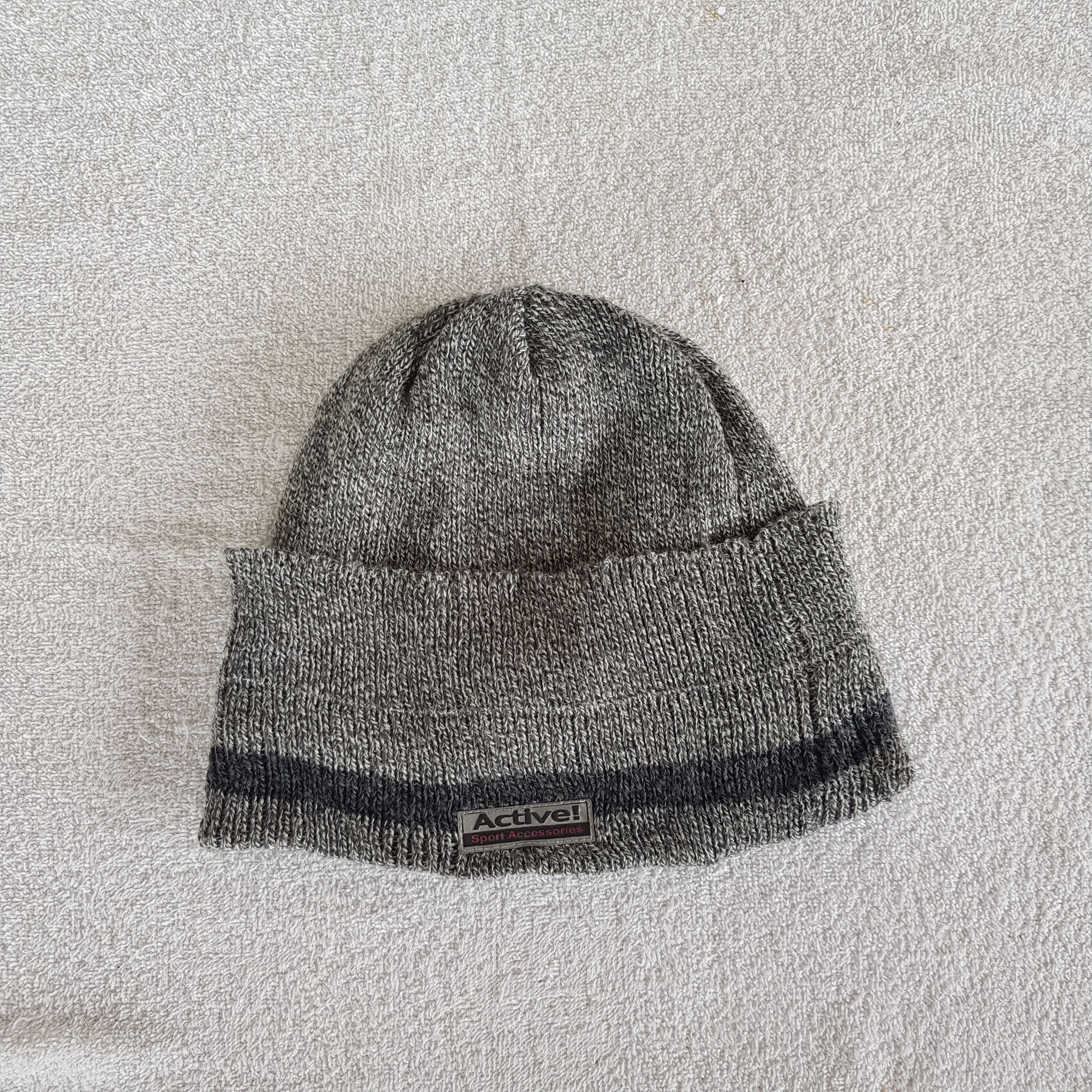 Japanese Brand × Vintage Active Beanie Japanese Snow Cap Active Hats - AC10117. Size ONE SIZE - 5 Thumbnail