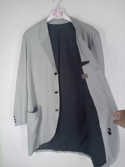 Yohji Yamamoto Rare Vintage 90s Y's Yohji Yamamoto Blazer Coat Size US M / EU 48-50 / 2 - 2 Thumbnail