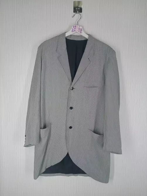 Yohji Yamamoto Rare Vintage 90s Y's Yohji Yamamoto Blazer Coat Size US M / EU 48-50 / 2 - 1 Thumbnail