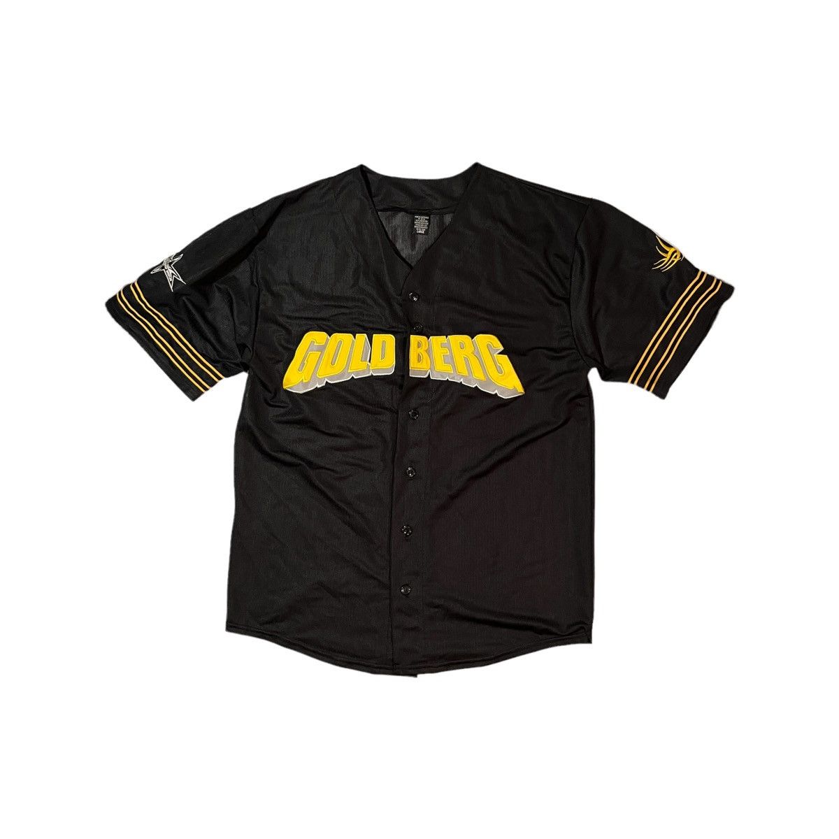 Vintage 90s WCW Goldberg Jersey Size US L / EU 52-54 / 3 - 1 Thumbnail