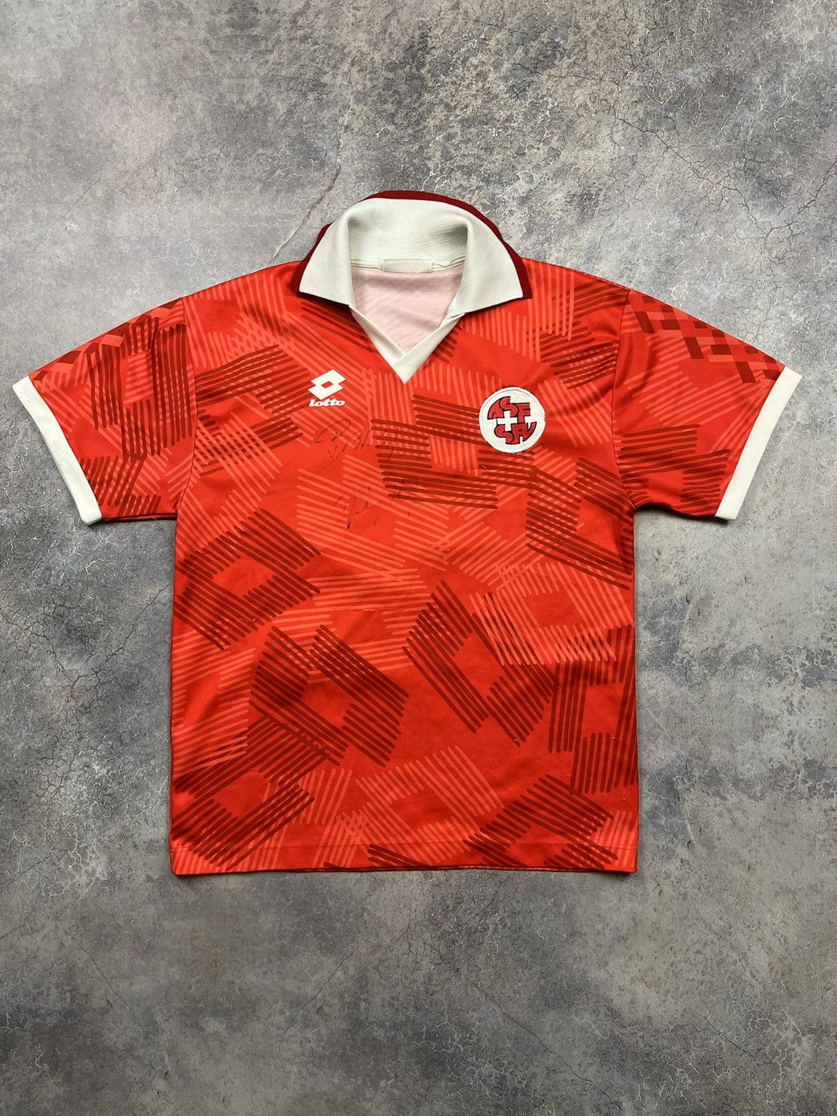 Lotto Sport Vintage 90s Parma A.C. Football By Lotto Jersey