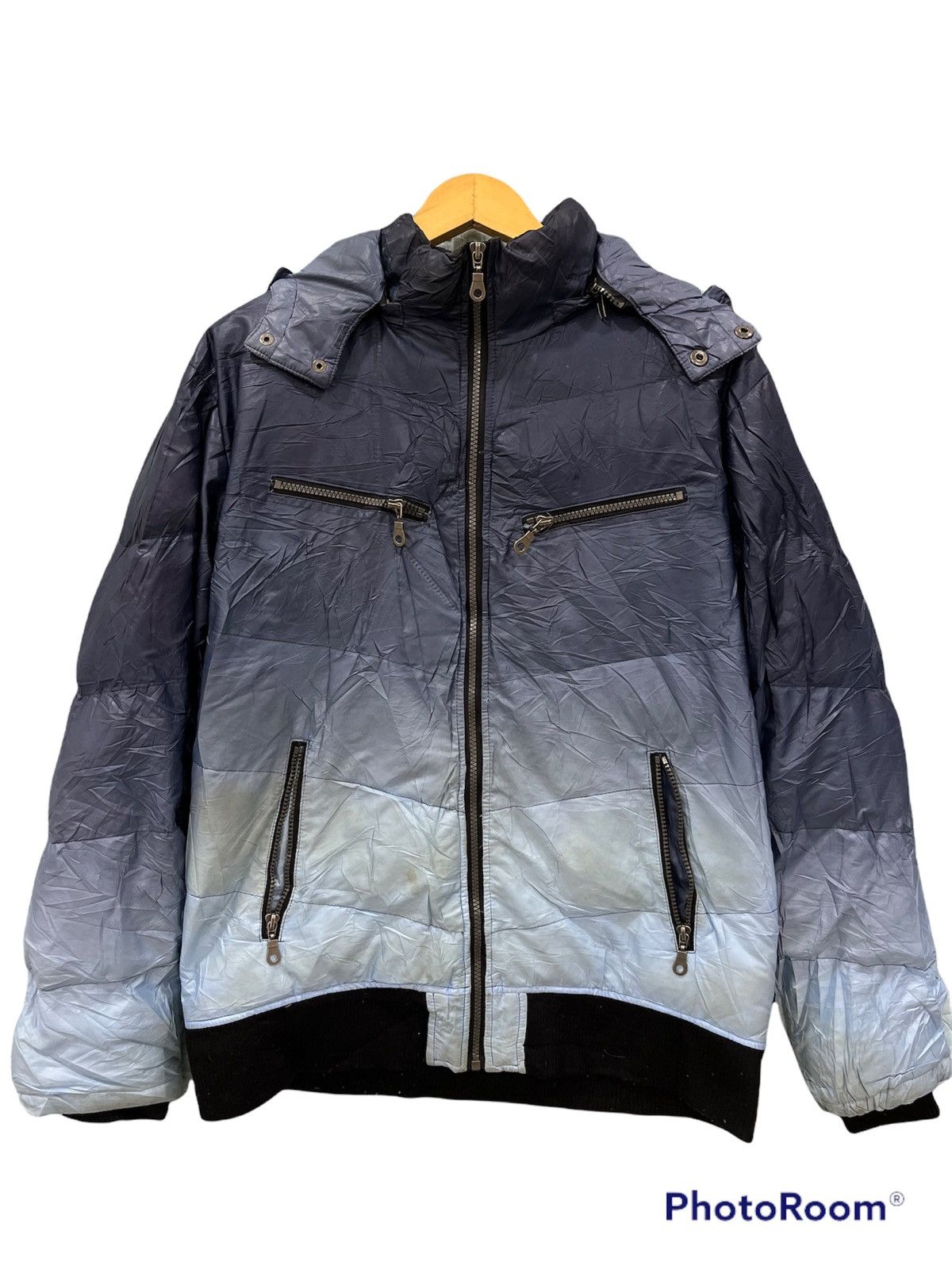 Japanese Brand (A130). COLLINS PUFFER JACKET Size US M / EU 48-50 / 2 - 1 Thumbnail