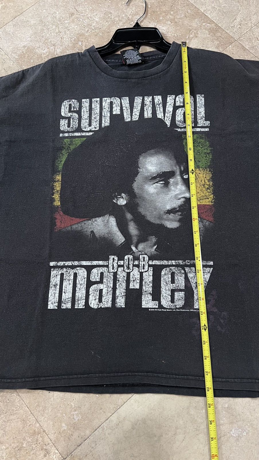 Band Tees 2009 Bob Marley Tee Zion Tag Size XXL Size US XXL / EU 58 / 5 - 8 Thumbnail