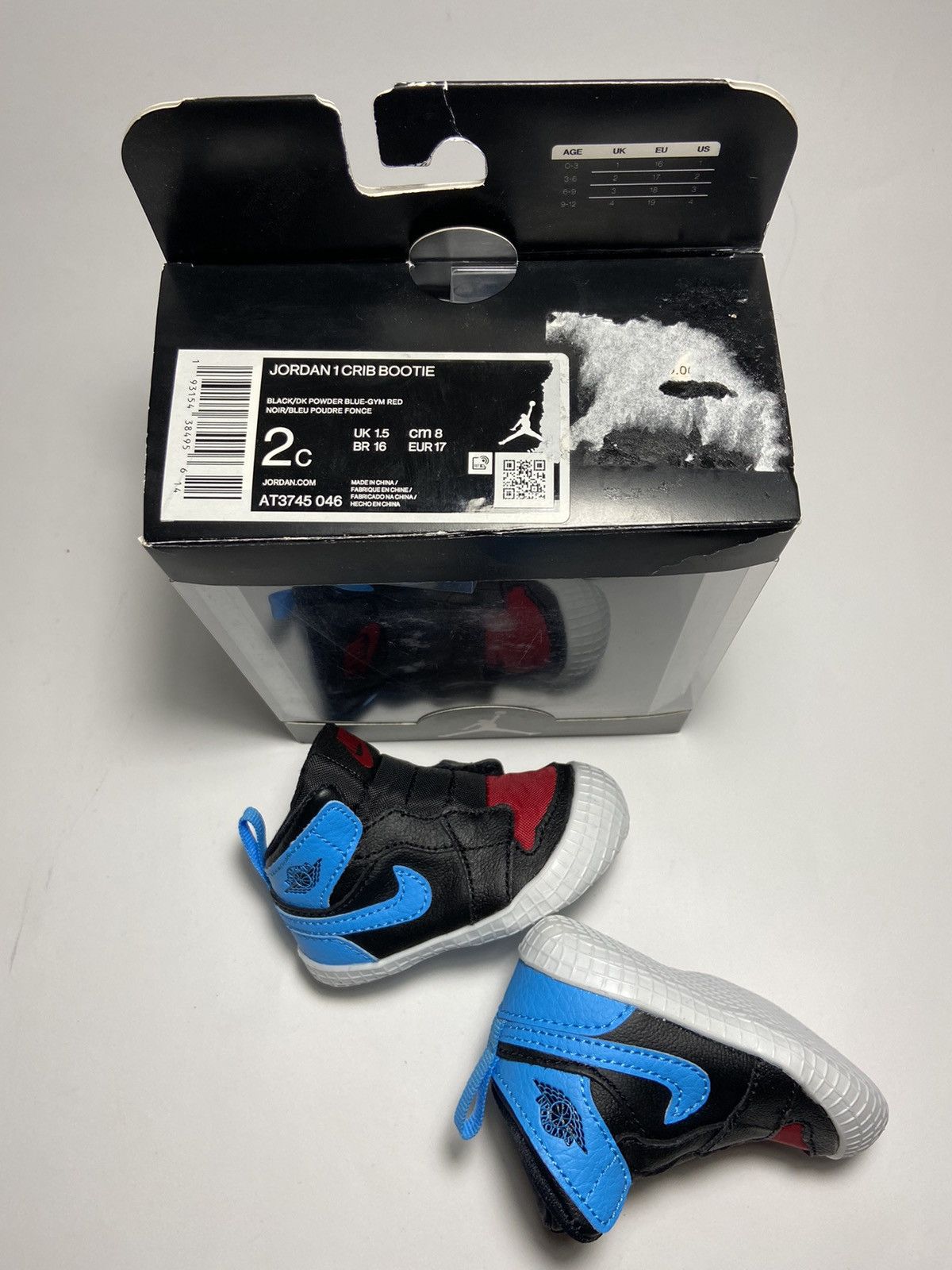 Jordan Brand × Nike AIR JORDAN 1 CRIB BOOTIE AT3745-046 Size US 5 / EU 37 - 1 Thumbnail