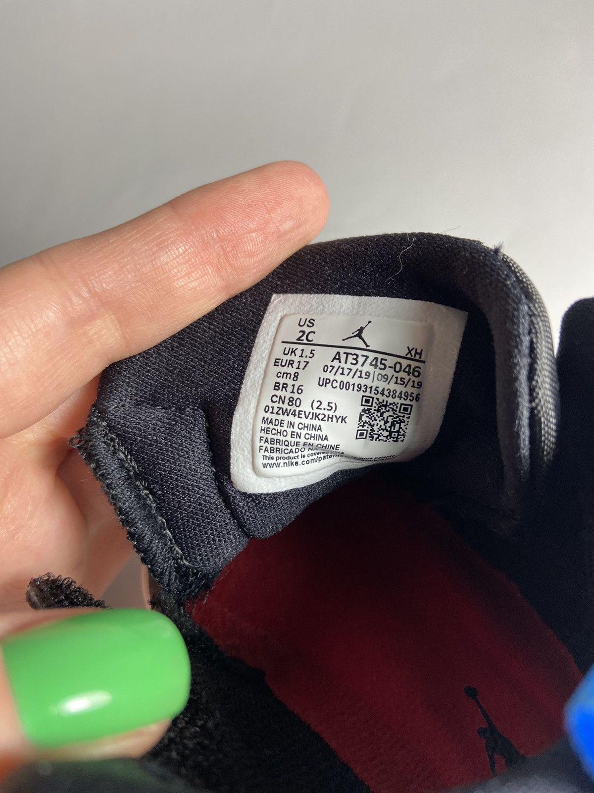 Jordan Brand × Nike AIR JORDAN 1 CRIB BOOTIE AT3745-046 Size US 5 / EU 37 - 7 Thumbnail