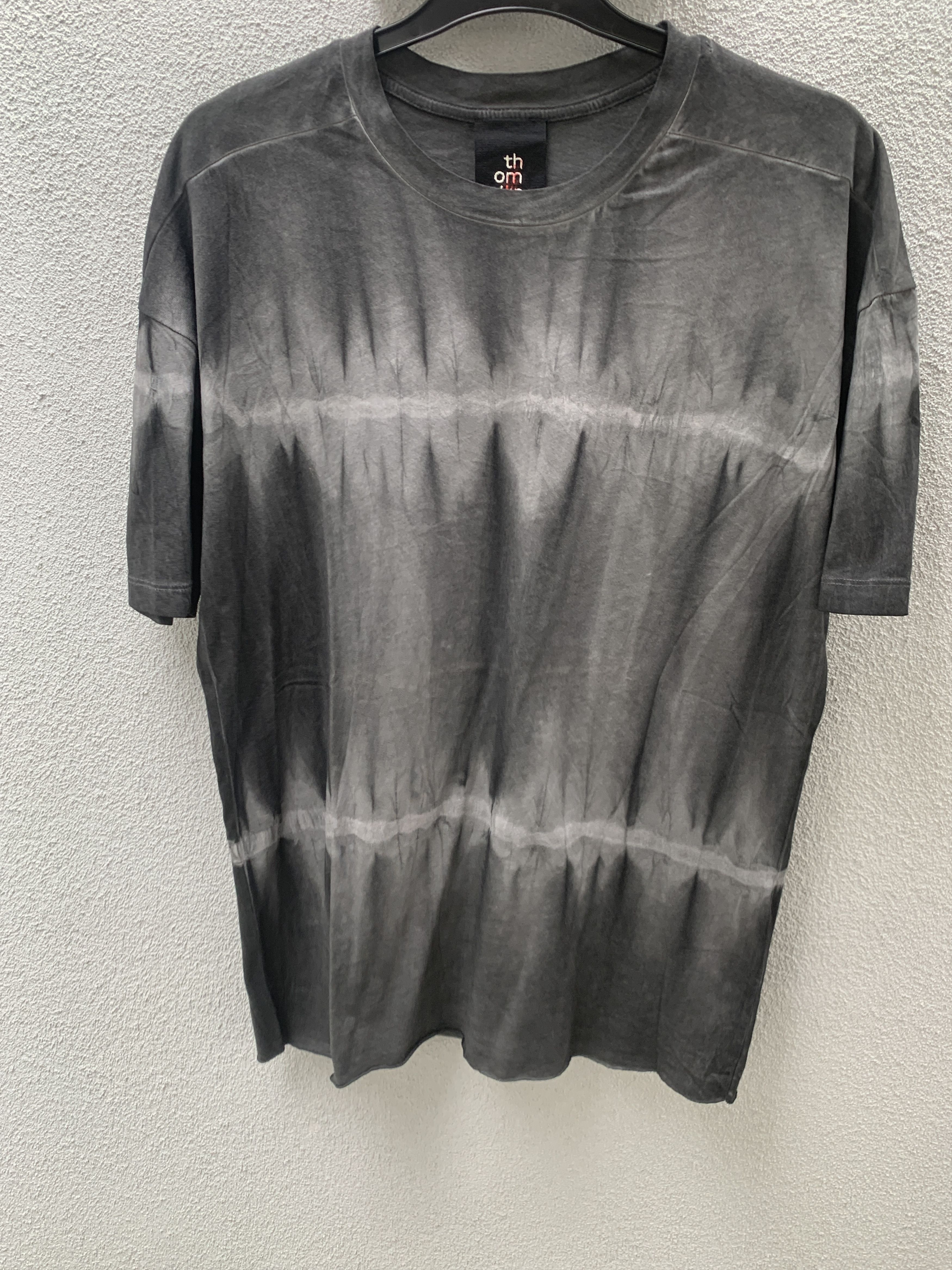 Thom Krom Thom Krom Unisex Tie Dye Stripe Tshirt Size US S / EU 44-46 / 1 - 1 Thumbnail