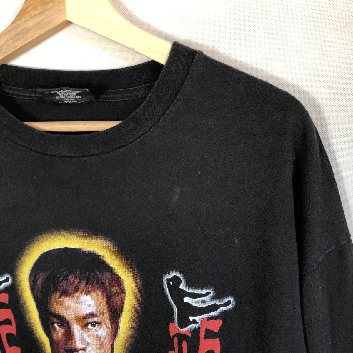 Rap Tees × Vintage Vintage Bruce Lee Kung Fu Legend Tshirt Size US XL / EU 56 / 4 - 4 Thumbnail