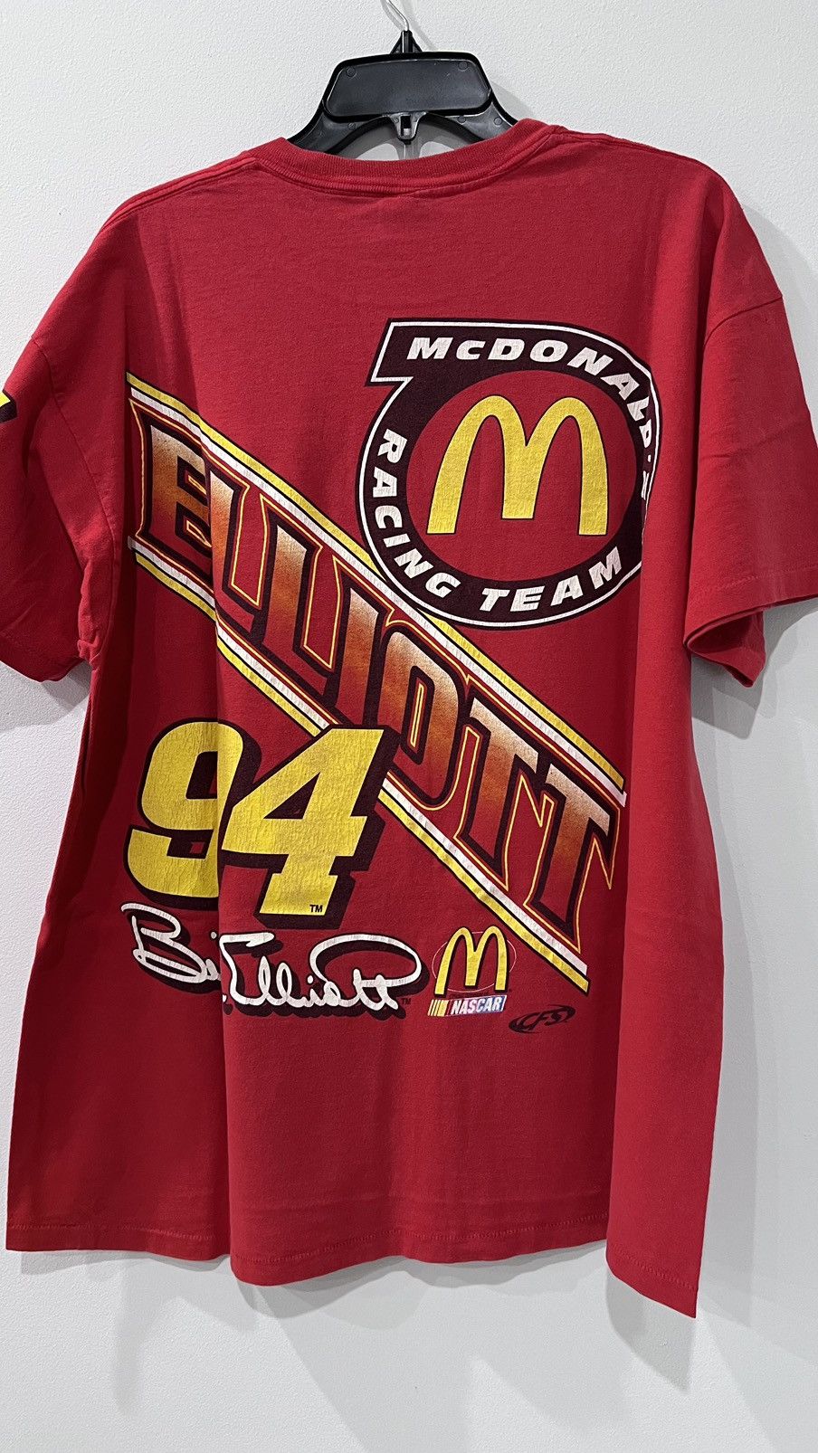 NASCAR Bill Elliott #94 Nascar McDonald’s Delta Tag Sz XL Size US XL / EU 56 / 4 - 8 Thumbnail