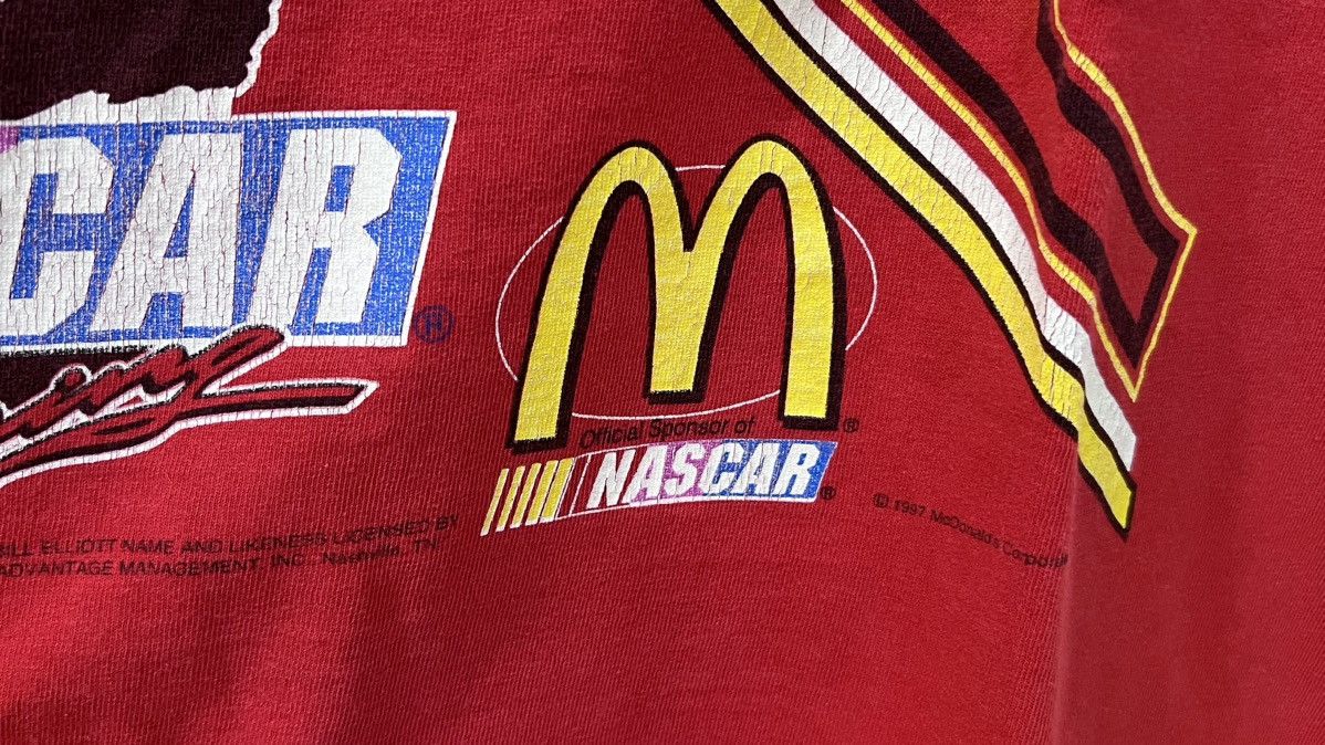 NASCAR Bill Elliott #94 Nascar McDonald’s Delta Tag Sz XL Size US XL / EU 56 / 4 - 3 Thumbnail