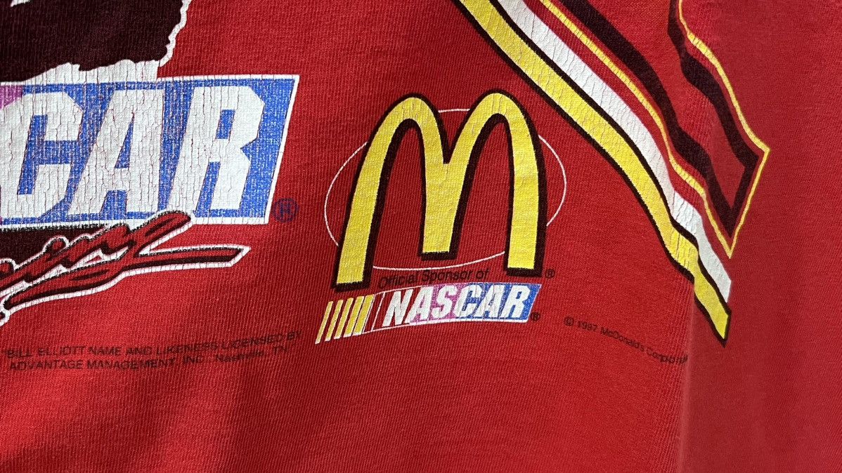 NASCAR Bill Elliott #94 Nascar McDonald’s Delta Tag Sz XL Size US XL / EU 56 / 4 - 4 Thumbnail