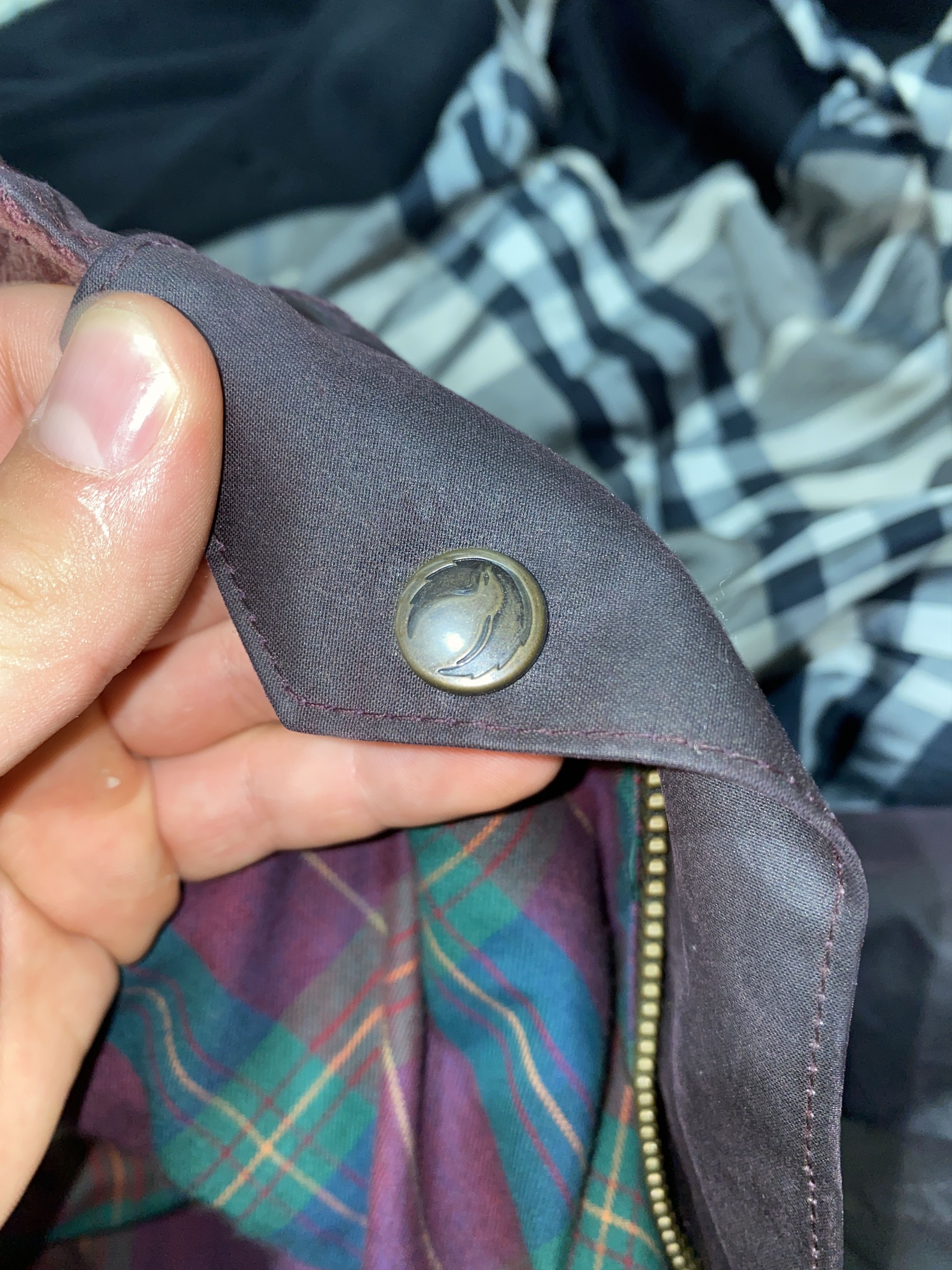 Belstaff Rare BELSTAFF PURPLE EDITION Waxed Motor Size XL Windproof Size US XL / EU 56 / 4 - 9 Thumbnail