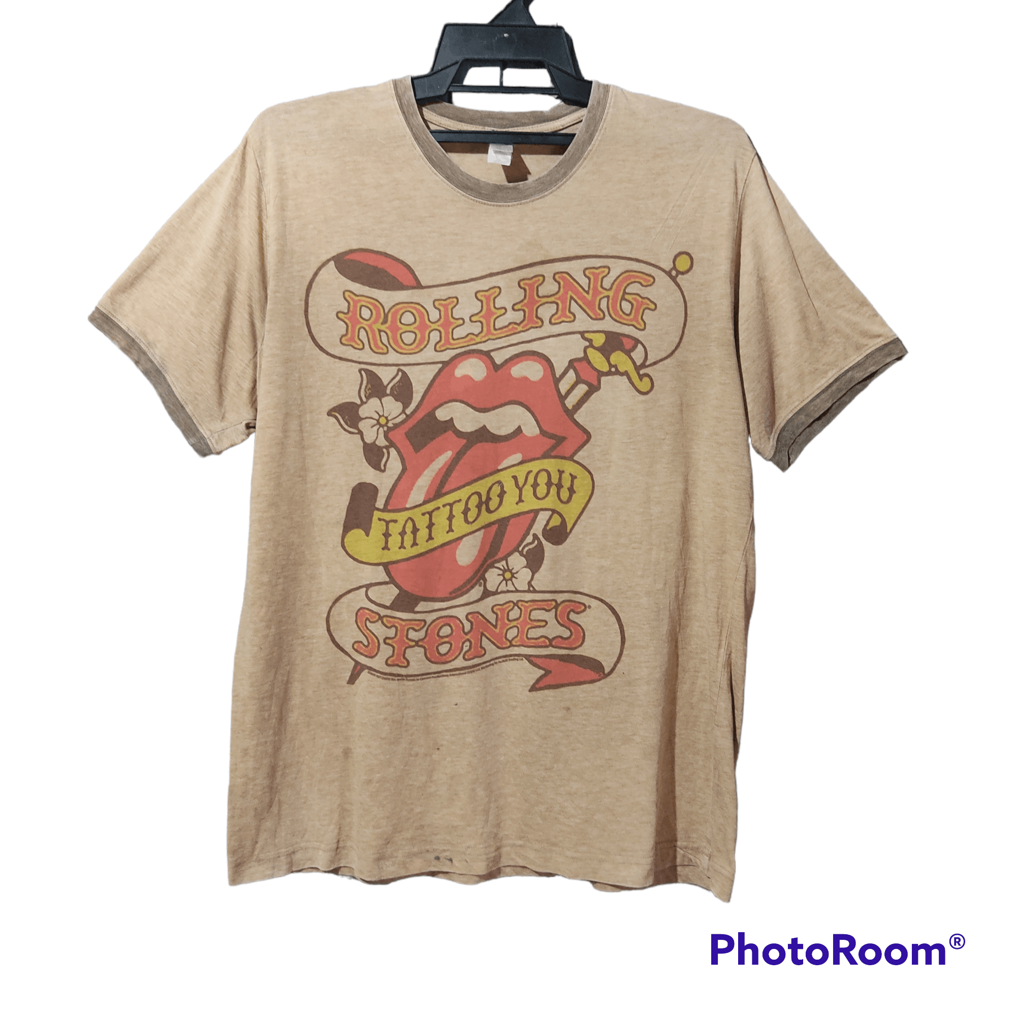 Vintage Band The Rolling Stones Tattoo You Big Logo © 2005