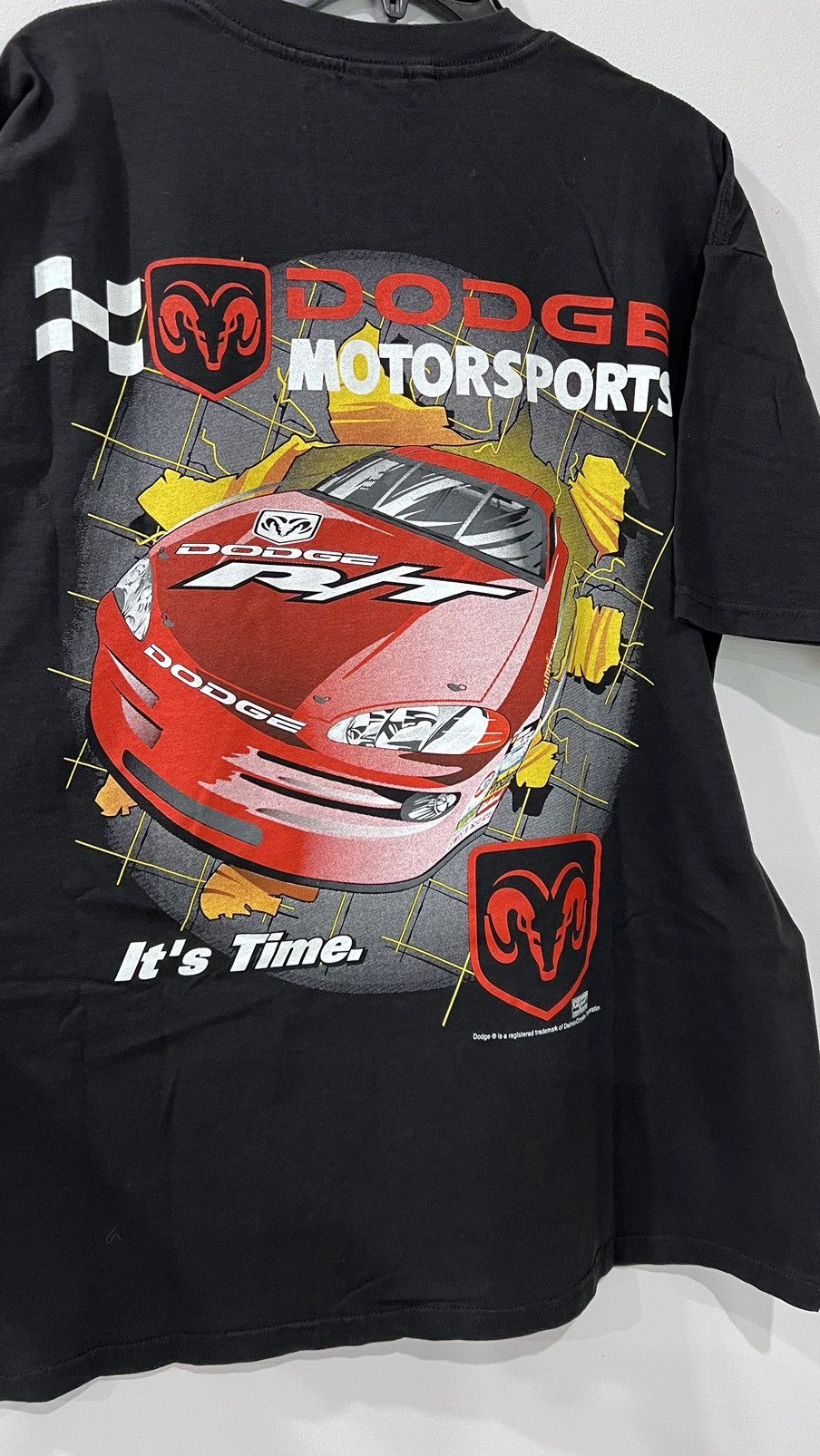 Vintage Dodge Motorsports “It’s Time” Tee Size XL Gildan Tag Size US XL / EU 56 / 4 - 3 Thumbnail