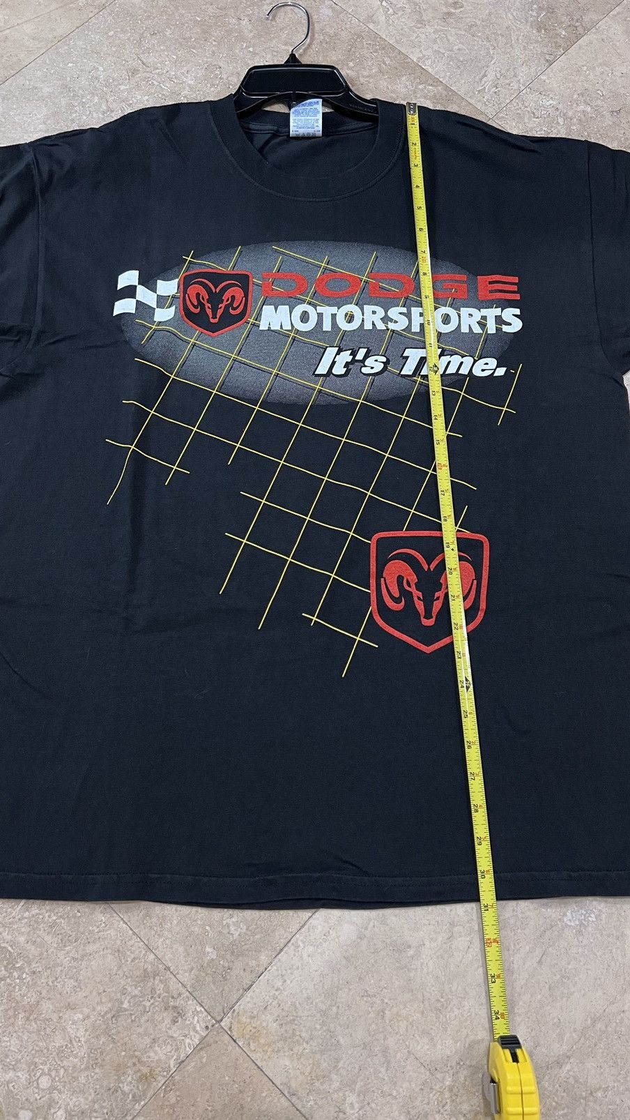 Vintage Dodge Motorsports “It’s Time” Tee Size XL Gildan Tag Size US XL / EU 56 / 4 - 5 Thumbnail