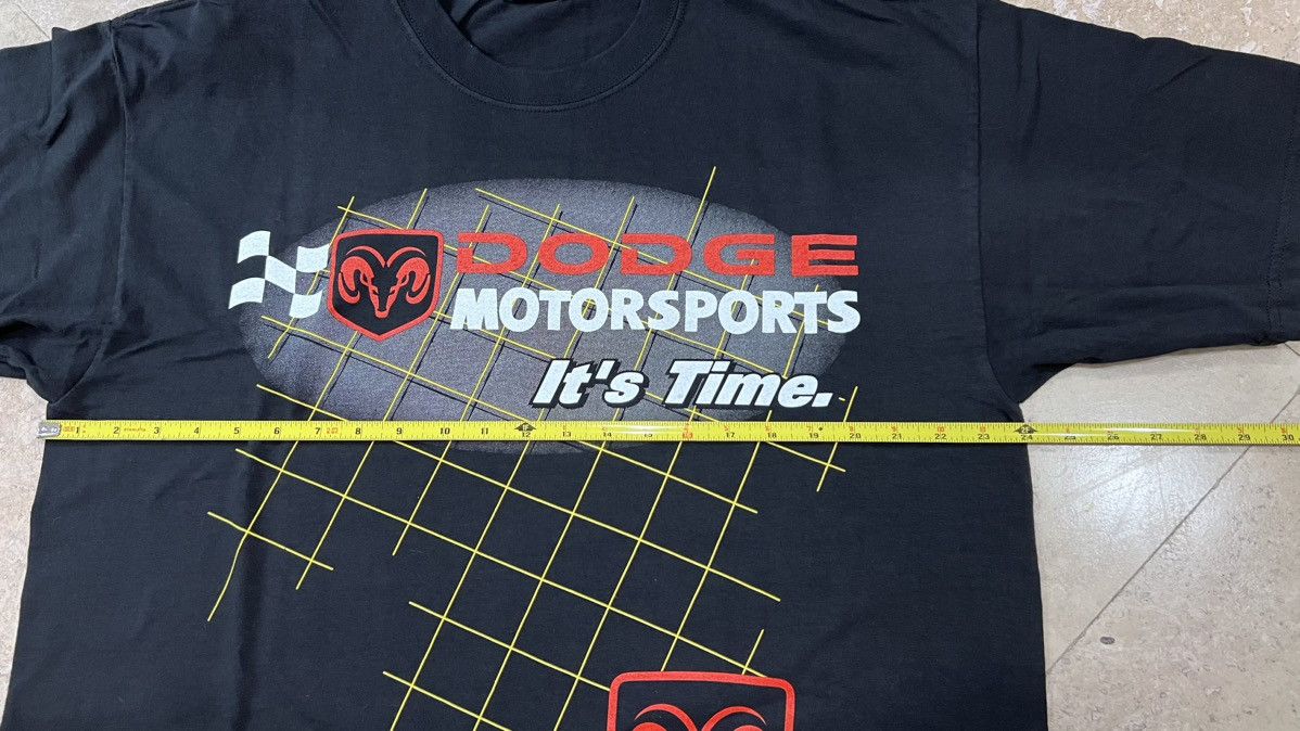 Vintage Dodge Motorsports “It’s Time” Tee Size XL Gildan Tag Size US XL / EU 56 / 4 - 6 Thumbnail
