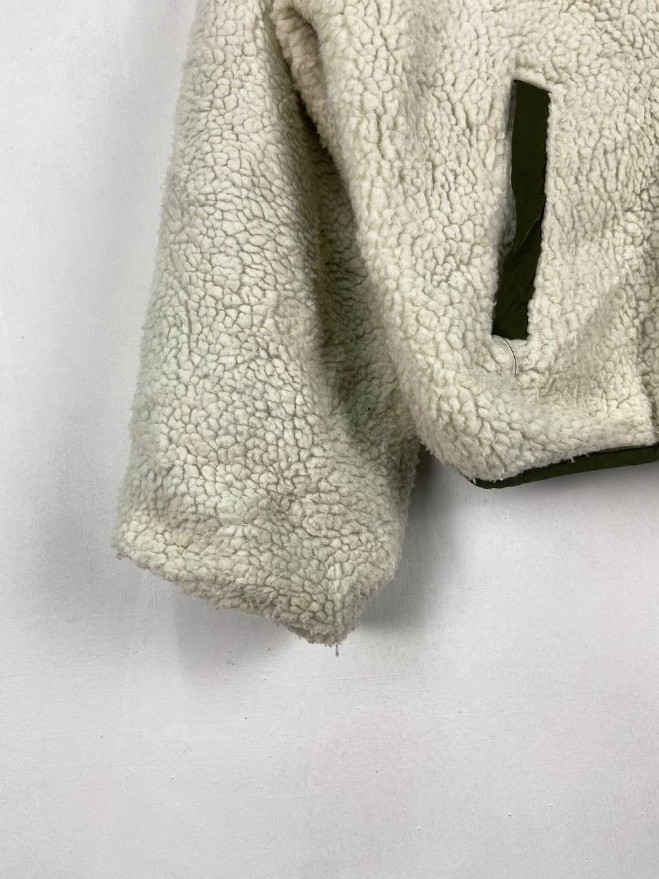 Japanese Brand Y2K Baggy Cardigan Deep Pile Reversible Jacket Size US M / EU 48-50 / 2 - 6 Thumbnail