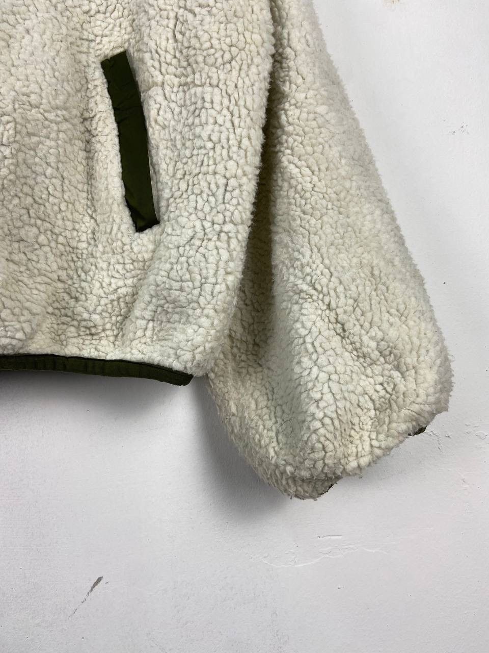 Japanese Brand Y2K Baggy Cardigan Deep Pile Reversible Jacket Size US M / EU 48-50 / 2 - 7 Thumbnail