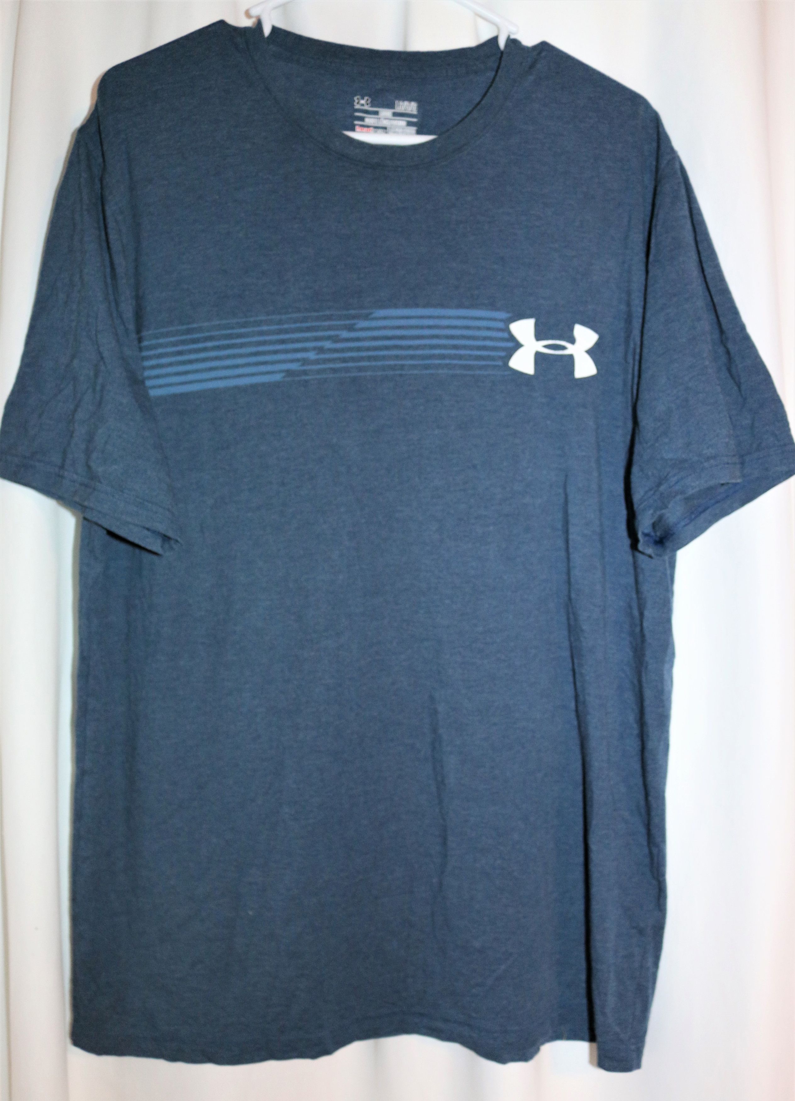 Under Armour Large Loose(xl) Heat gear Short Sleeve TShirt Workout Gym T Size US L / EU 52-54 / 3 - 1 Thumbnail