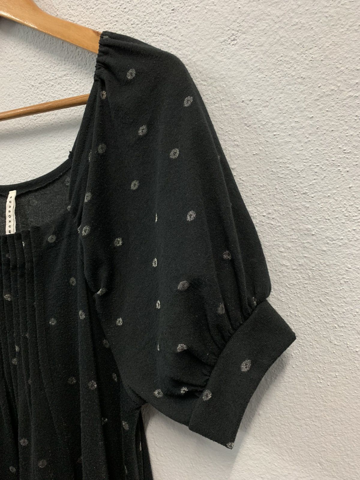 Issey Miyake SUNAO KUWAHARA By Issey Miyake Polkadot Midi Dress Size M / US 6-8 / IT 42-44 - 3 Thumbnail