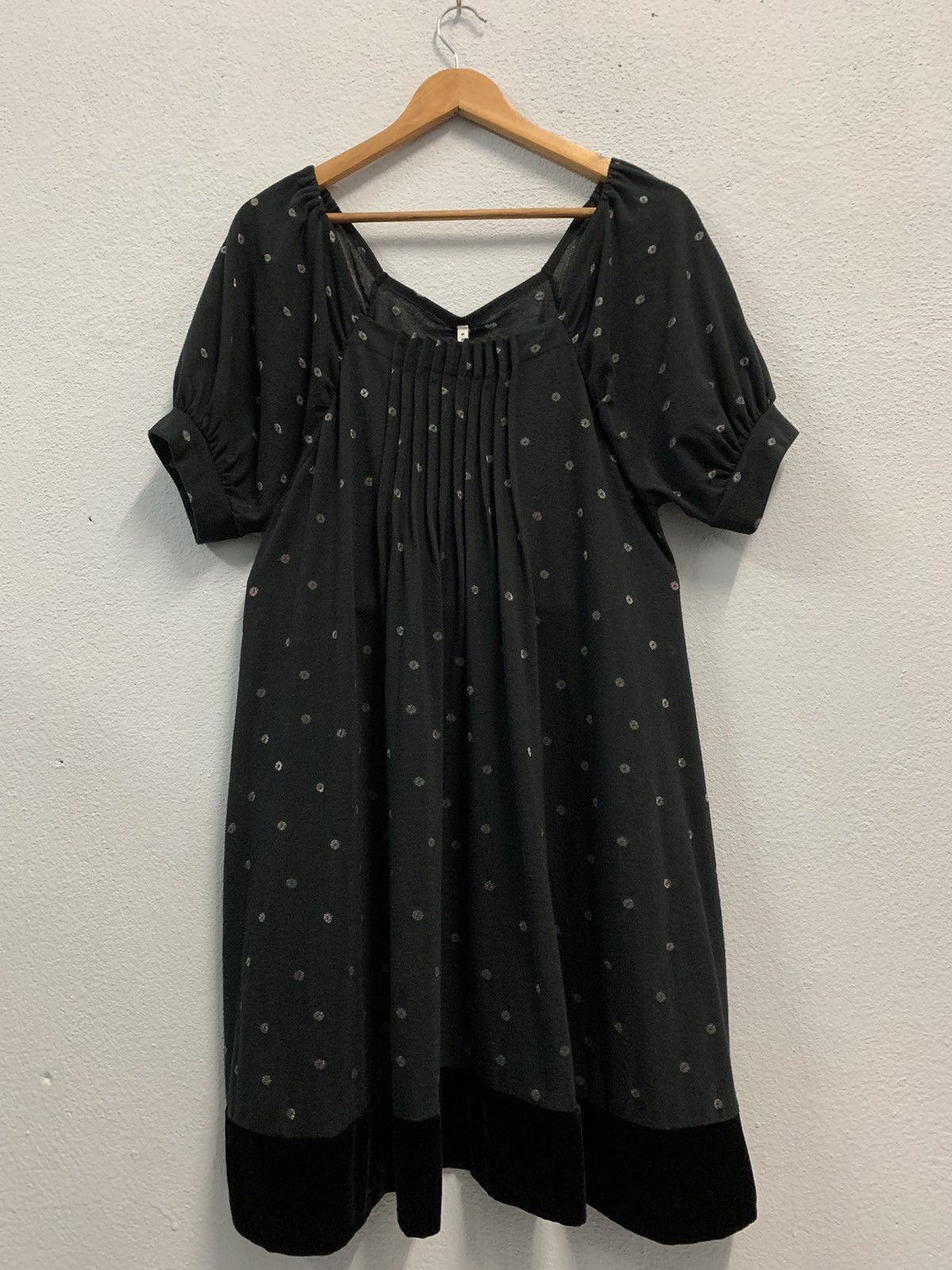 Issey Miyake SUNAO KUWAHARA By Issey Miyake Polkadot Midi Dress Size M / US 6-8 / IT 42-44 - 1 Thumbnail