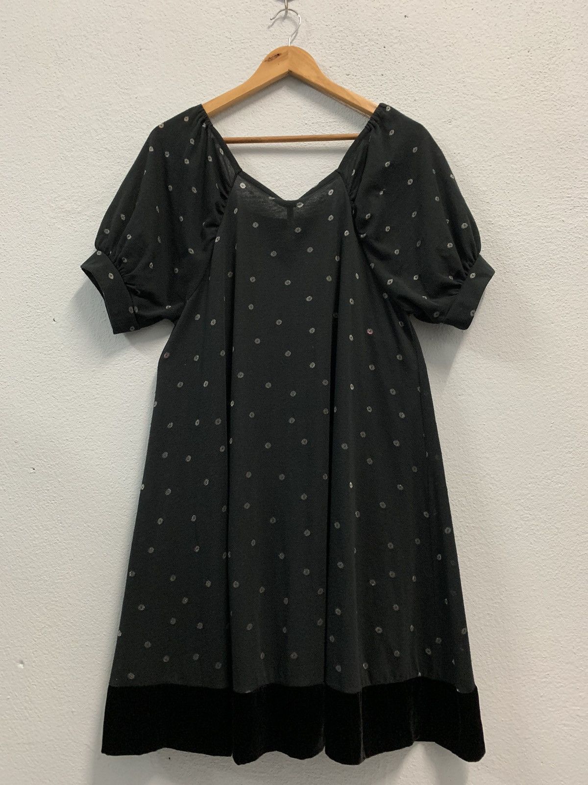 Issey Miyake SUNAO KUWAHARA By Issey Miyake Polkadot Midi Dress Size M / US 6-8 / IT 42-44 - 6 Thumbnail