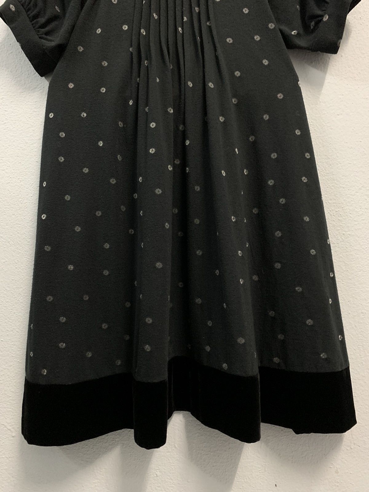 Issey Miyake SUNAO KUWAHARA By Issey Miyake Polkadot Midi Dress Size M / US 6-8 / IT 42-44 - 5 Thumbnail