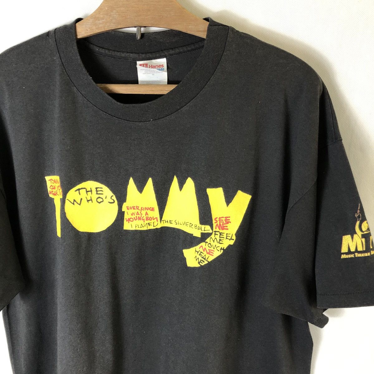 Band Tees × Vintage Vintage 90s Tommy Movie The Who Tshirt XL Size US XL / EU 56 / 4 - 4 Thumbnail