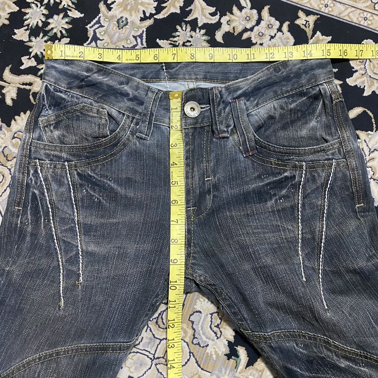 Japanese Brand RATTLETRAP Clawmark Denim Biker Jeans Size US 29 - 16 Thumbnail