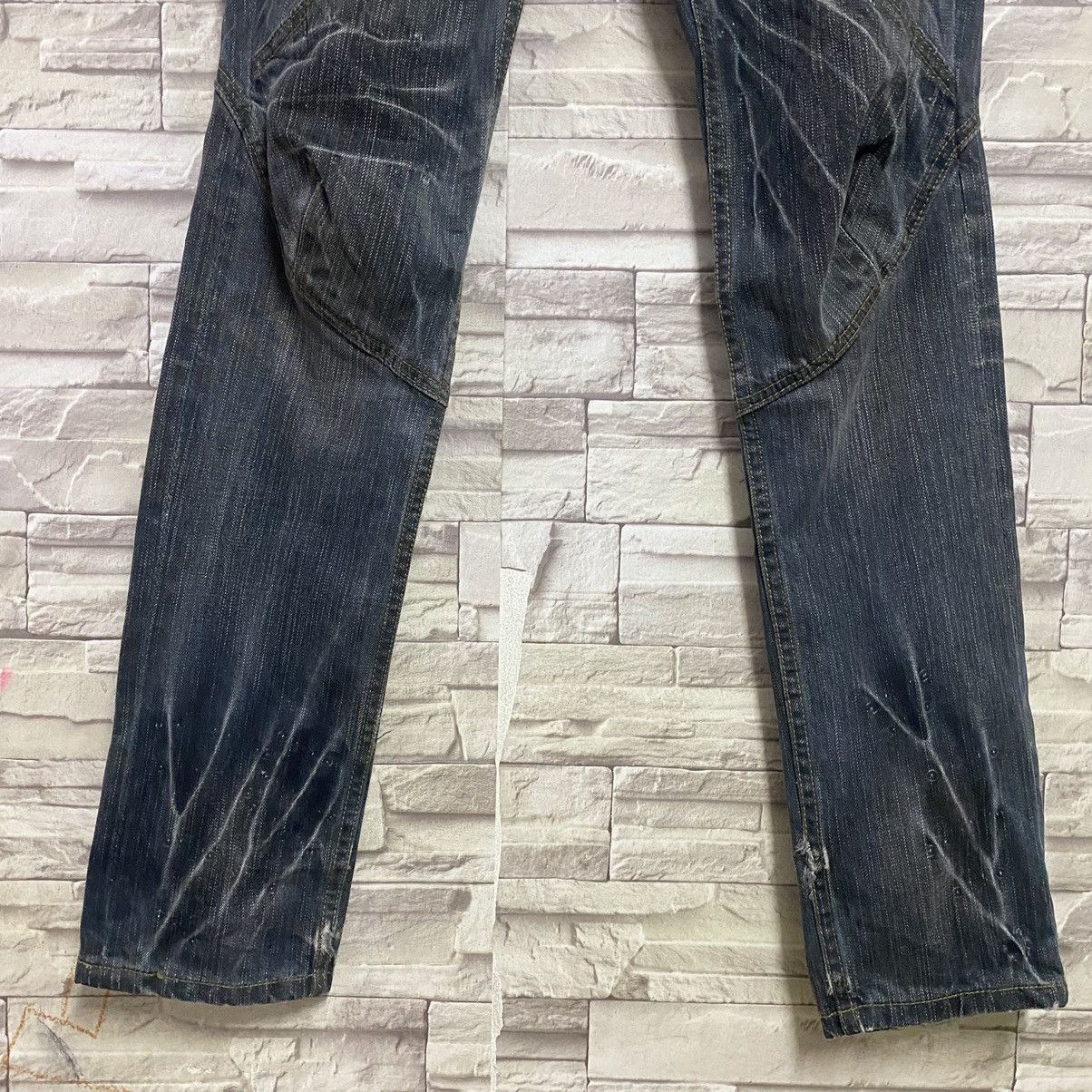 Japanese Brand RATTLETRAP Clawmark Denim Biker Jeans Size US 29 - 8 Thumbnail