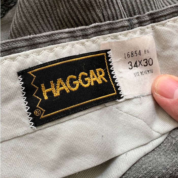 Haggar 1970s Faded Straight Leg Corduroy Pants | Grailed