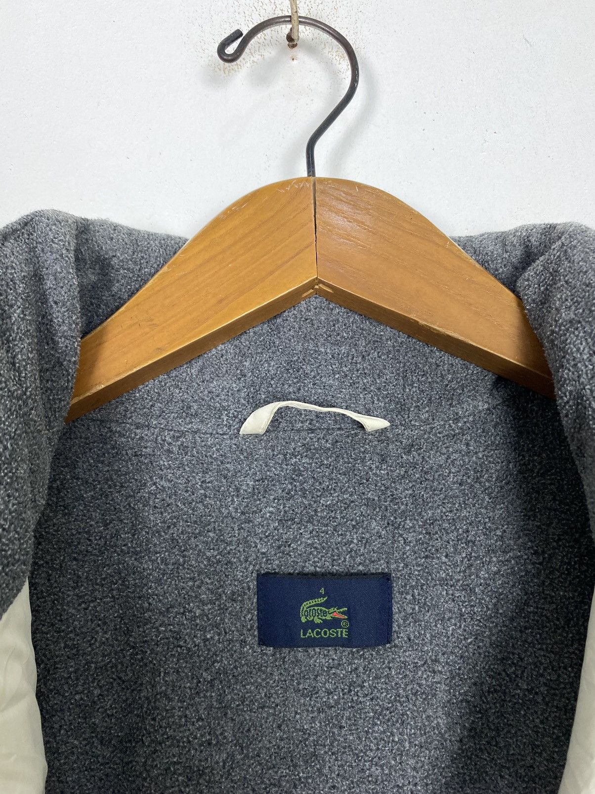 Lacoste Rare‼️ Vintage Lacoste Thick Hoodie Jacket Small Logo Size US XL / EU 56 / 4 - 8 Thumbnail