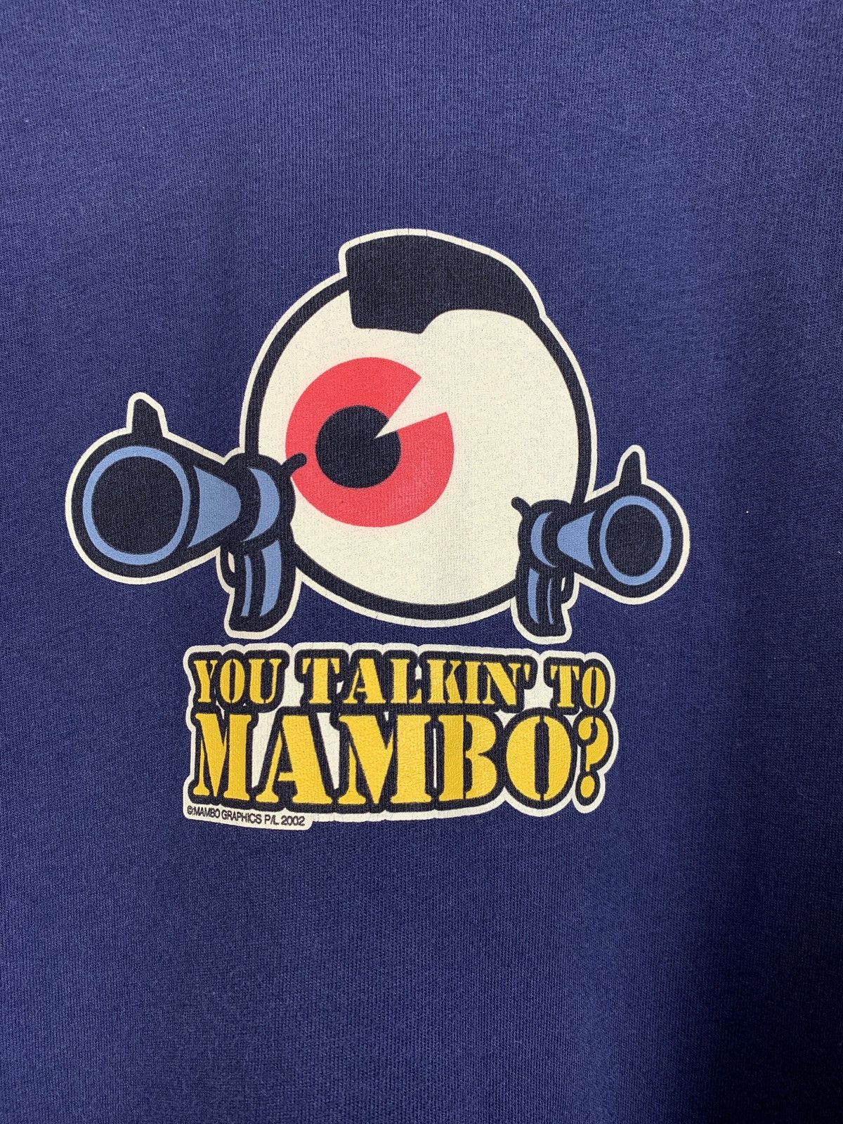 Mambo 2002 Vintage Mambo You Talking To Mambo? Long Sleeve T-Shirt Size US L / EU 52-54 / 3 - 5 Thumbnail
