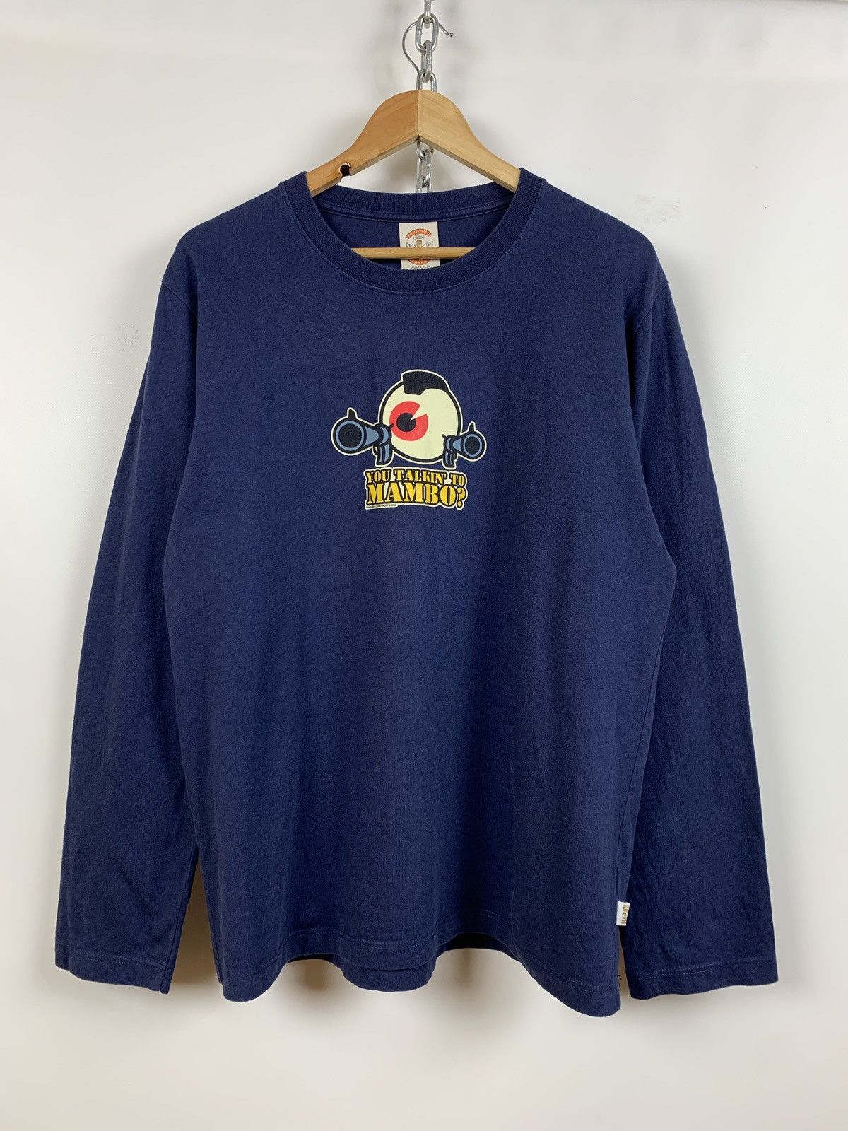 Mambo 2002 Vintage Mambo You Talking To Mambo? Long Sleeve T-Shirt Size US L / EU 52-54 / 3 - 2 Thumbnail