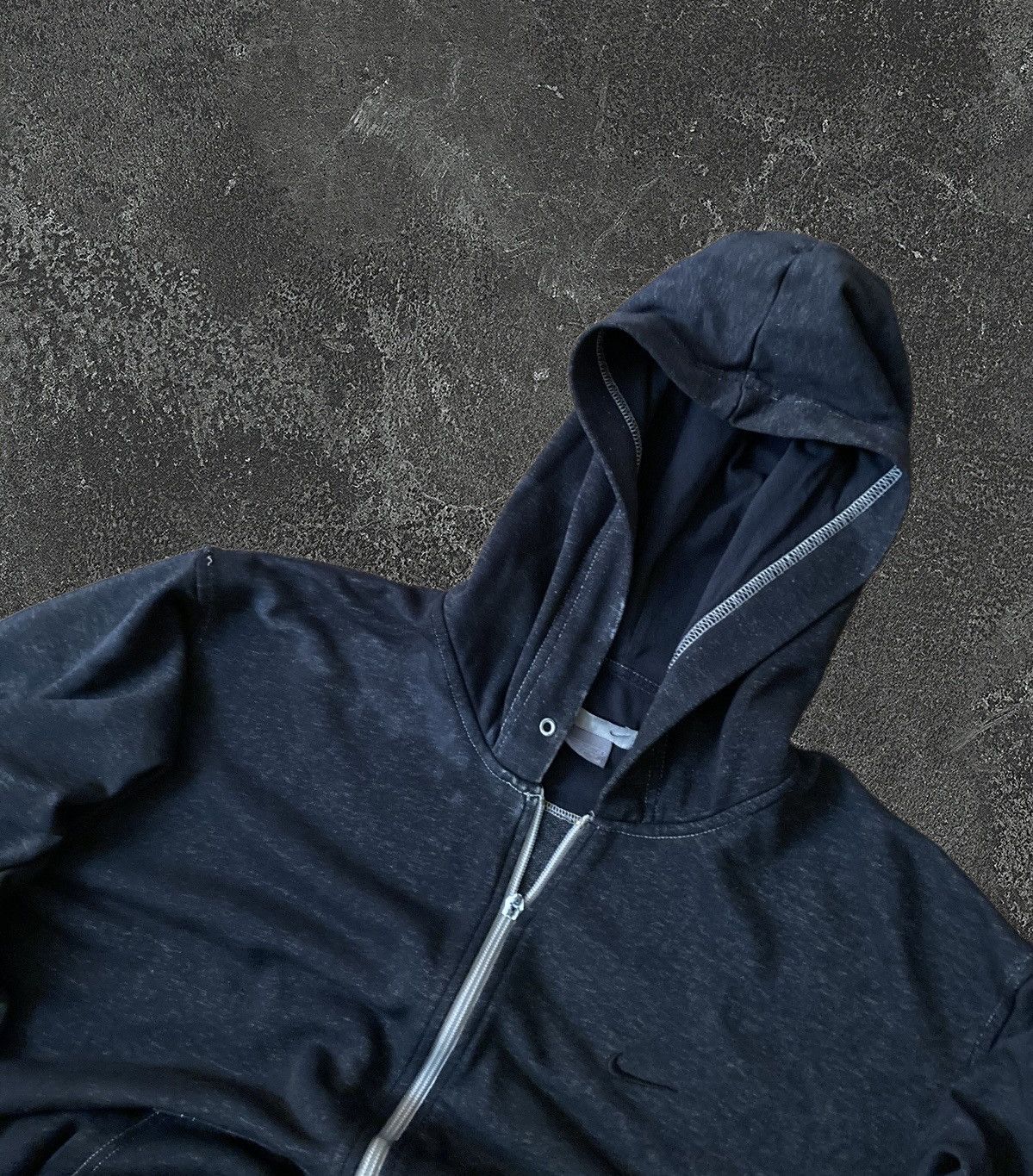 Nike Vintage retro 90s nike hoodie sweatshirt M y2k basic blank Size US M / EU 48-50 / 2 - 2 Thumbnail