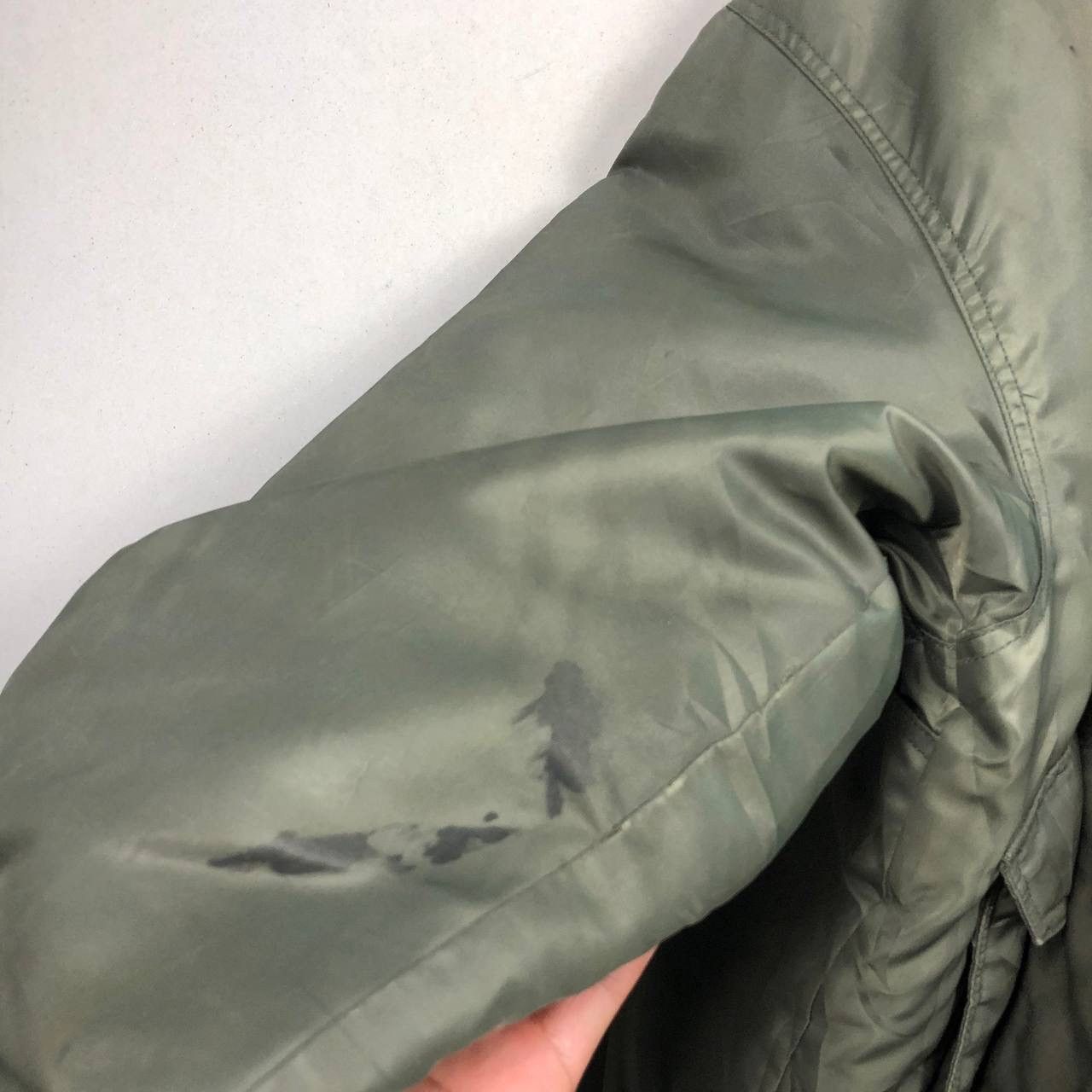 Vintage Vintage U.S Air Force Bomber Flight Jacket Army Green Size US XXL / EU 58 / 5 - 12 Thumbnail
