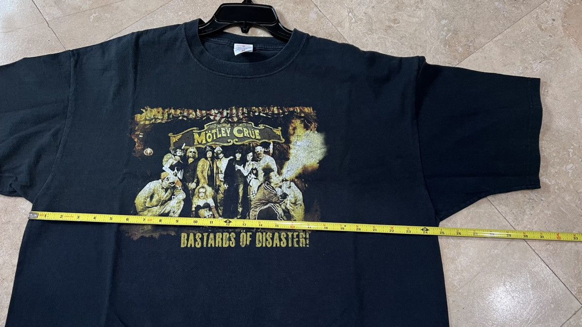 Band Tees Mötley Crüe "Bastards of Disaster" Tour 2005 Size XXL Size US XXL / EU 58 / 5 - 8 Thumbnail