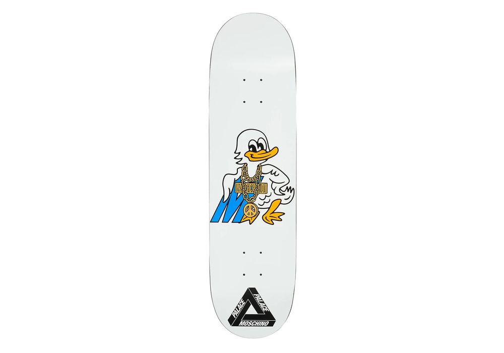 Palace Palace x Moschino Duck Deck *in-hand* | Grailed