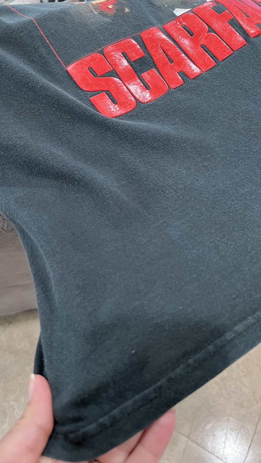 Vintage Scarface “HOW’D JOU LIKE THAT EH? Tee Size Large Delta Tag Size US L / EU 52-54 / 3 - 5 Thumbnail