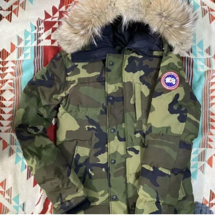 Canada goose carson parka camo sale