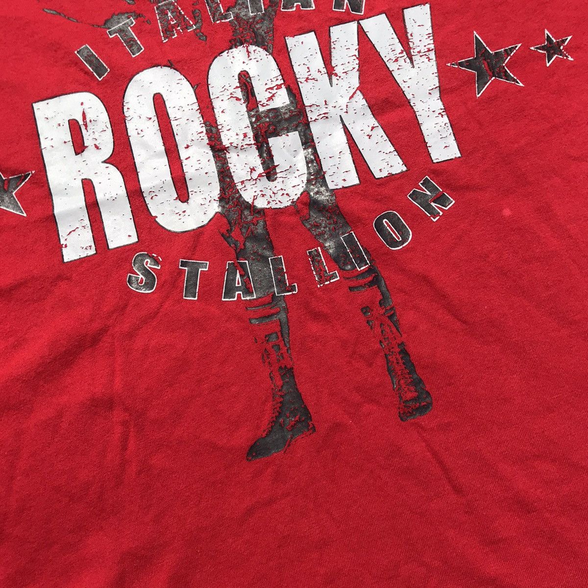 Vintage Vintage Rocky Balboa T Shirt Rambo Stallone Art Tee hype Size US XL / EU 56 / 4 - 6 Thumbnail