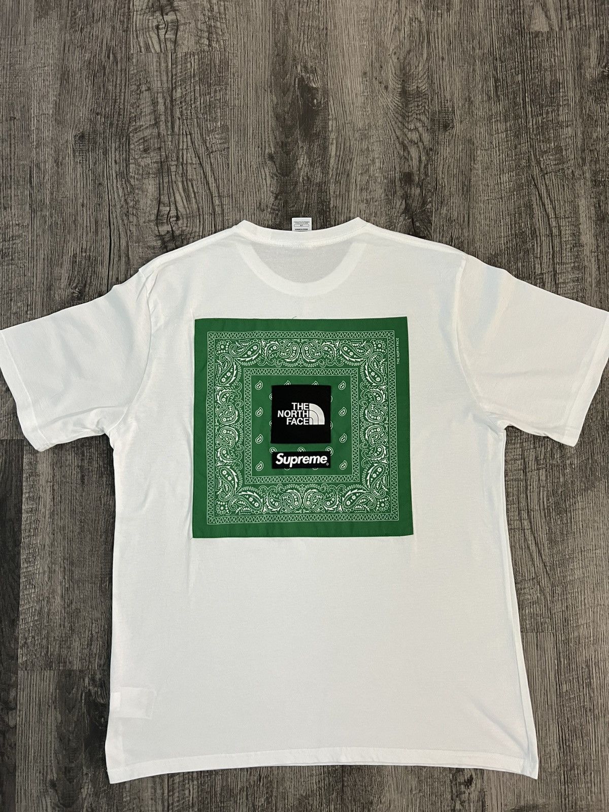 Supreme Supreme x The North Face Bandana tee | Grailed