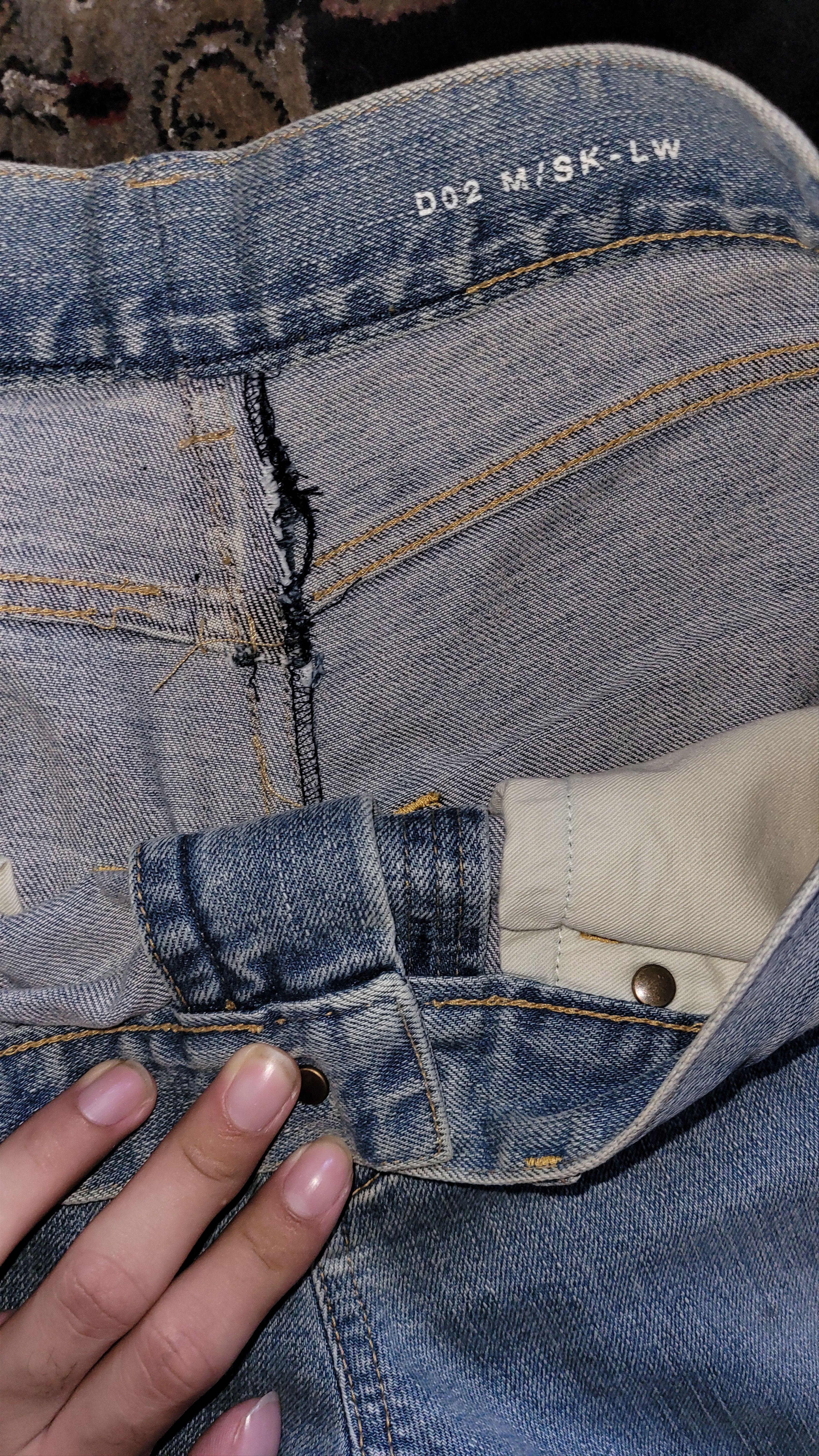 Saint Laurent Paris FW14 Crash D02 Size US 32 / EU 48 - 8 Thumbnail